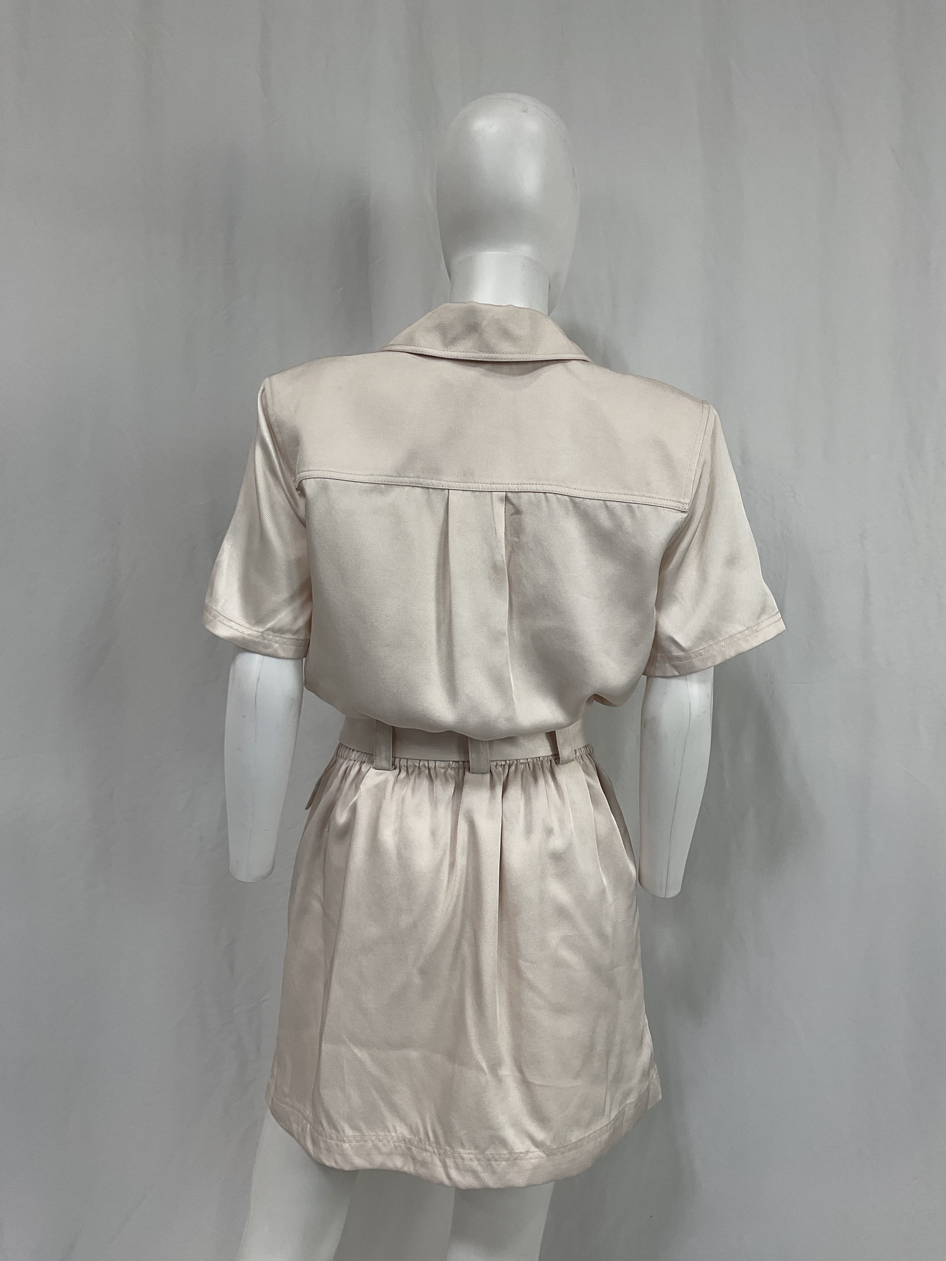 Avery Belted Short Sleeve Mini Dress - Image 4