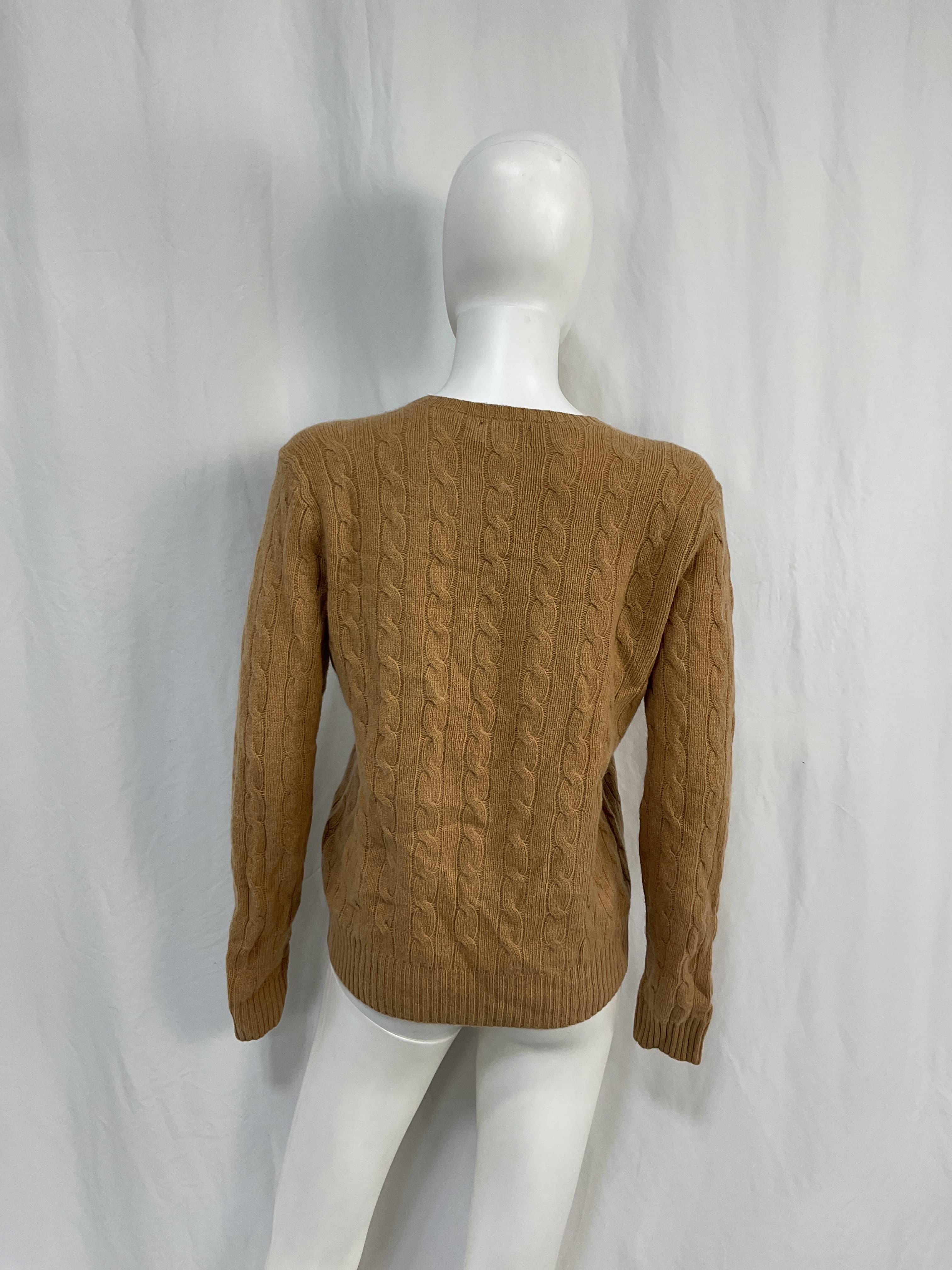Cable-Knit Wool-Cashmere Sweater - Image 2