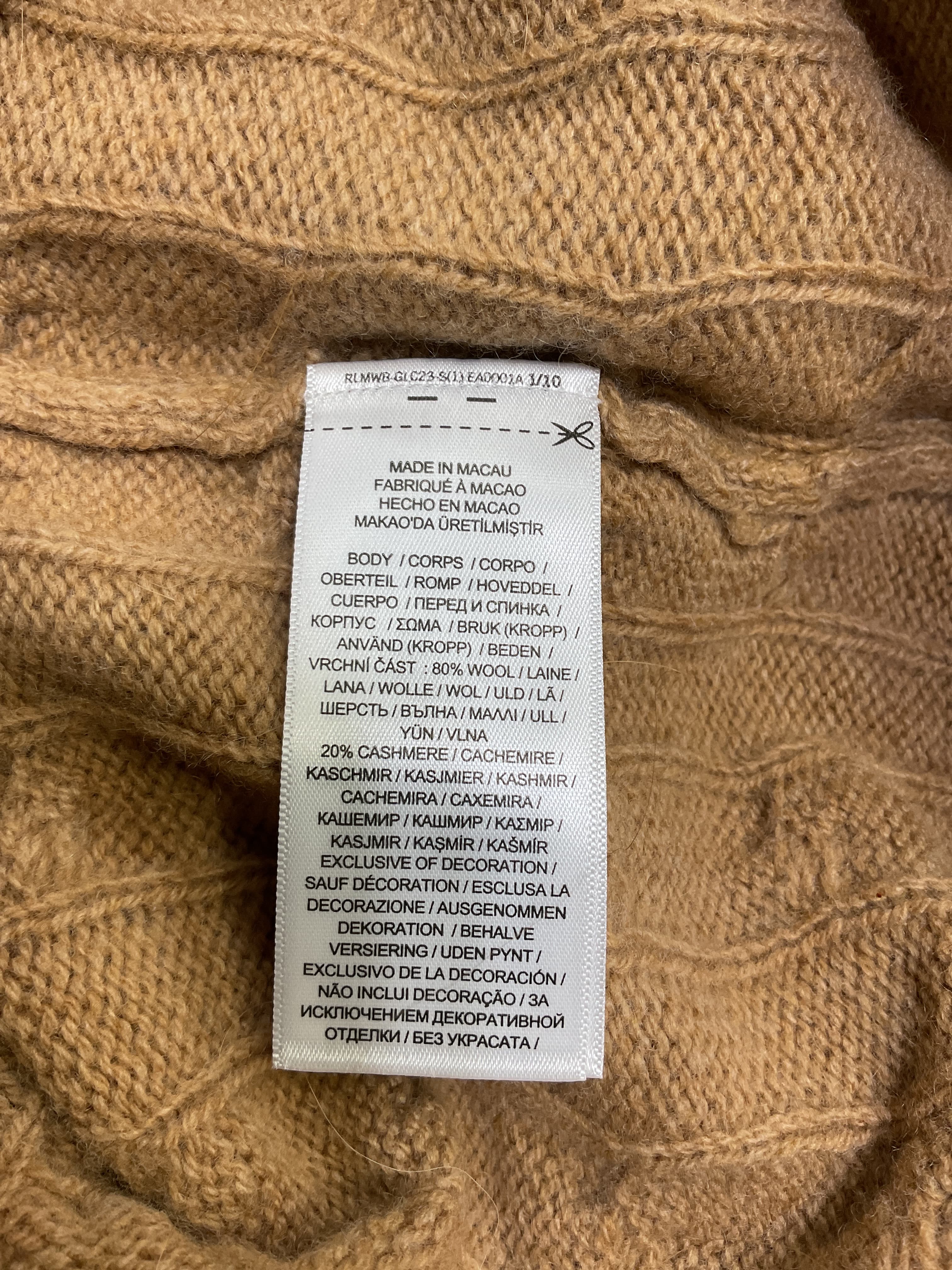 Cable-Knit Wool-Cashmere Sweater - Image 4
