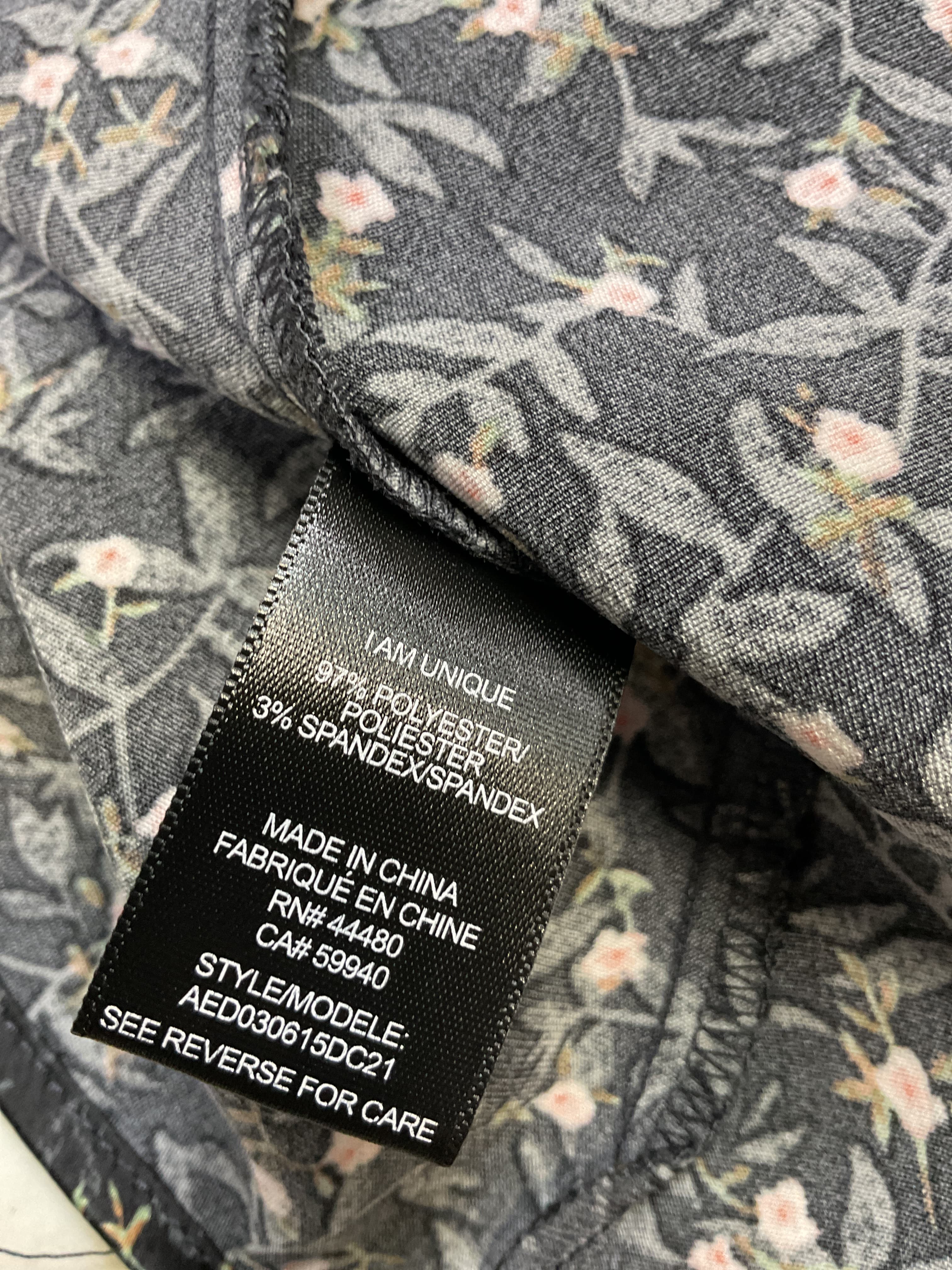Norton Dress In Noir Blossom - Image 3