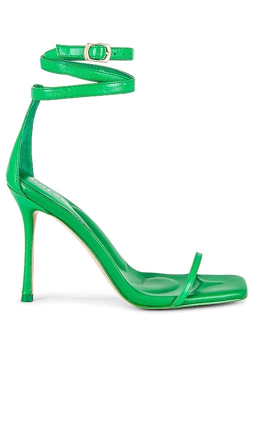 Miffy Heel In Highlighter Green - Image 1
