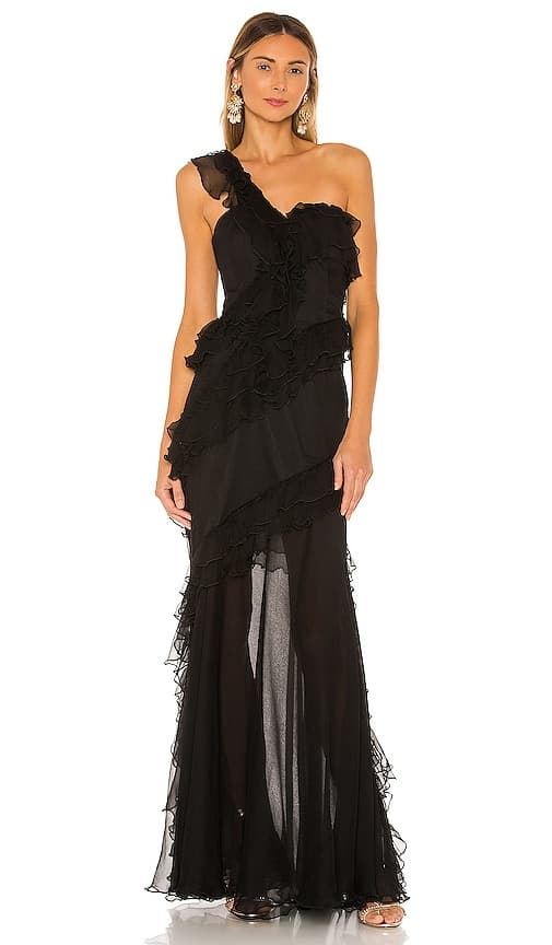 Harlow Dress In Black - Image 1