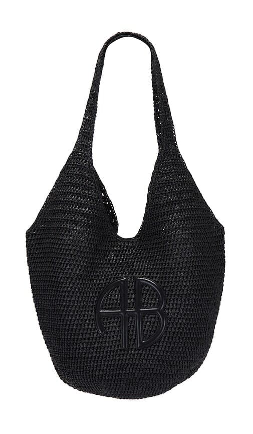 Large Leah Hobo In Balck - Image 1