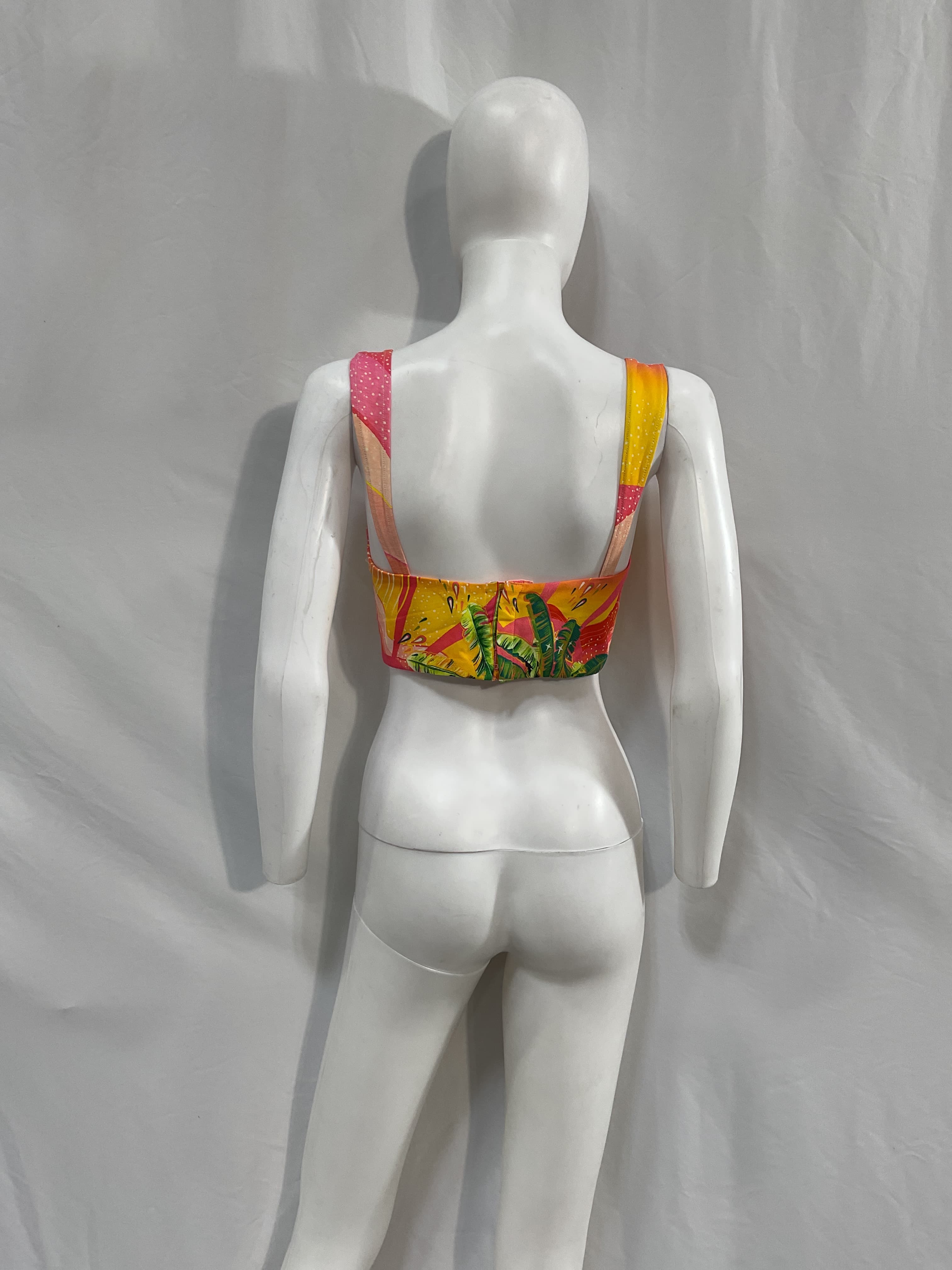 Agua Bendita X Revolve Passiflora Top In Palm - Image 2