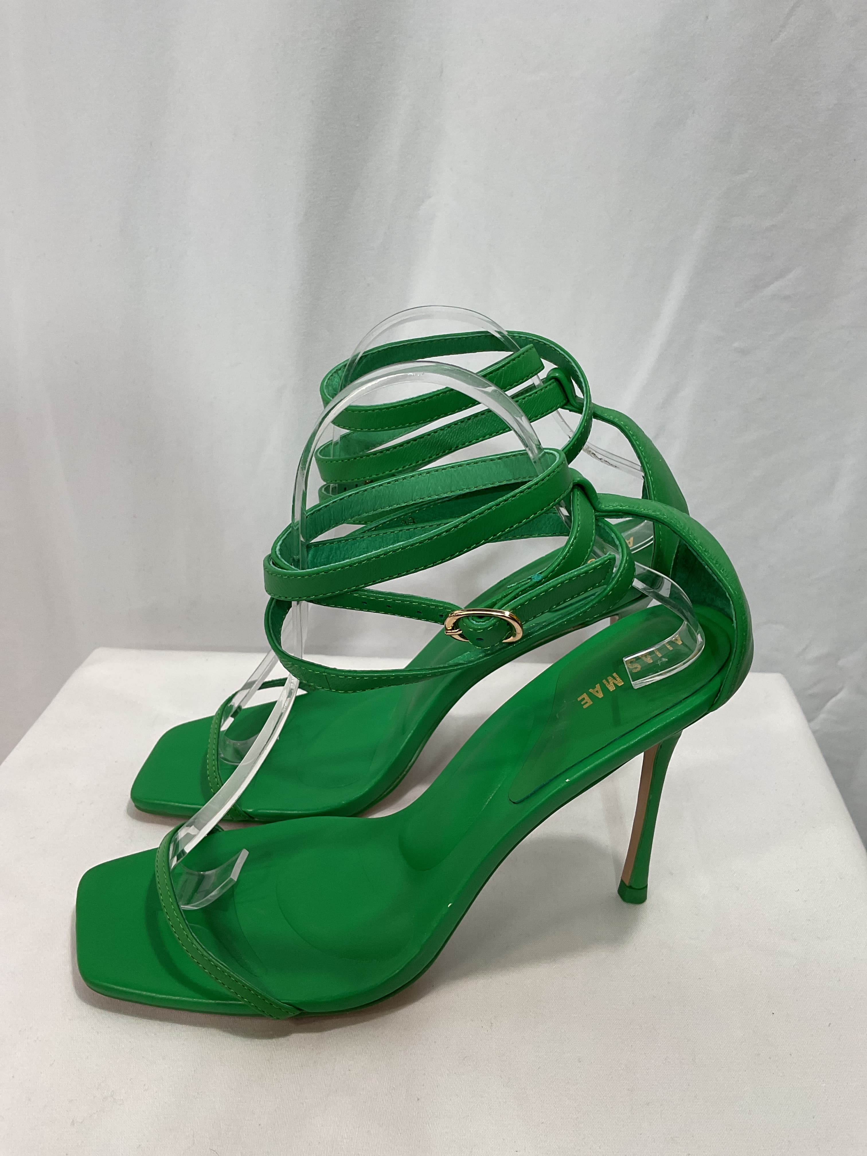 Miffy Heel In Highlighter Green - Image 3