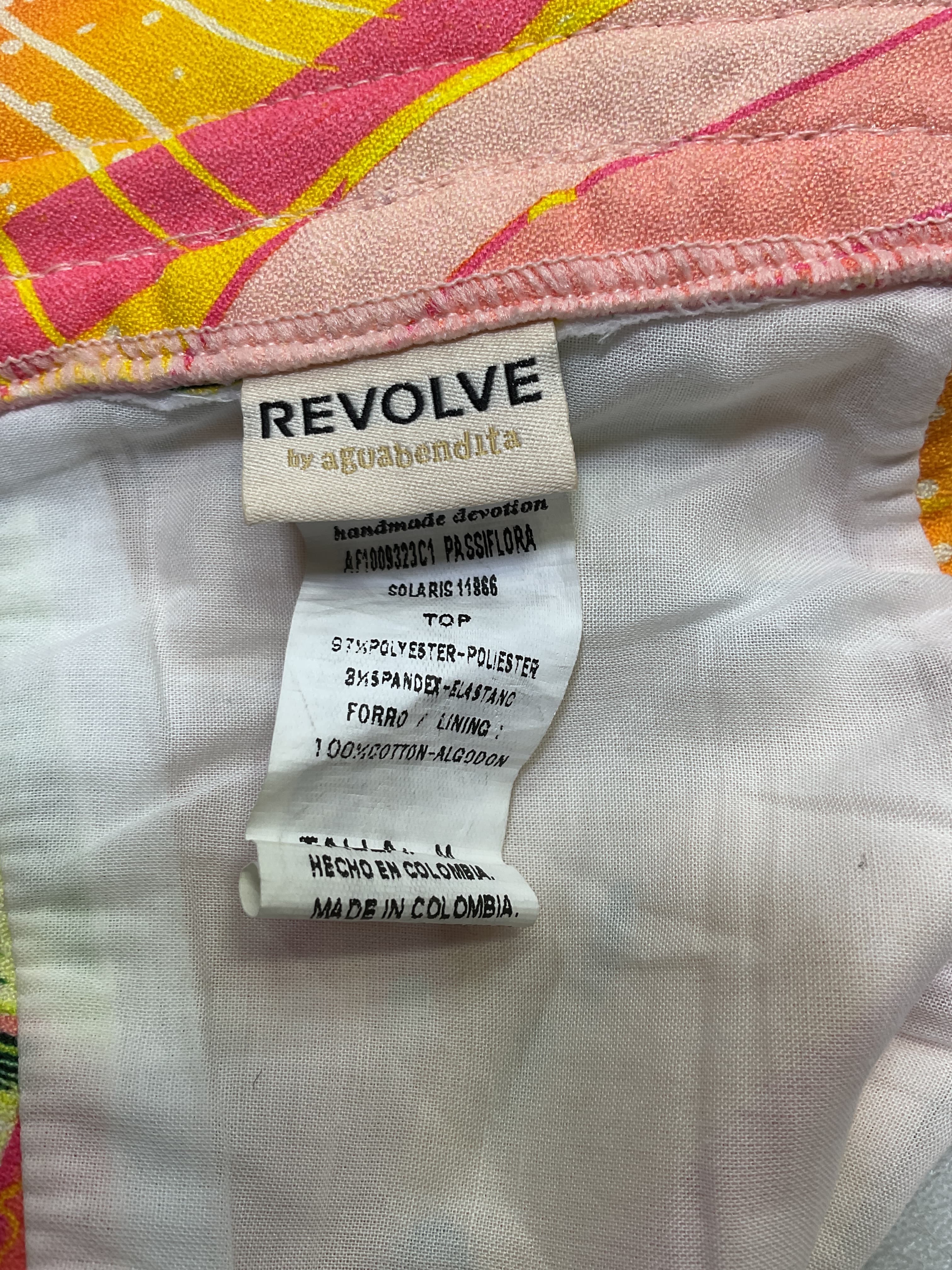 Agua Bendita X Revolve Passiflora Top In Palm - Image 4