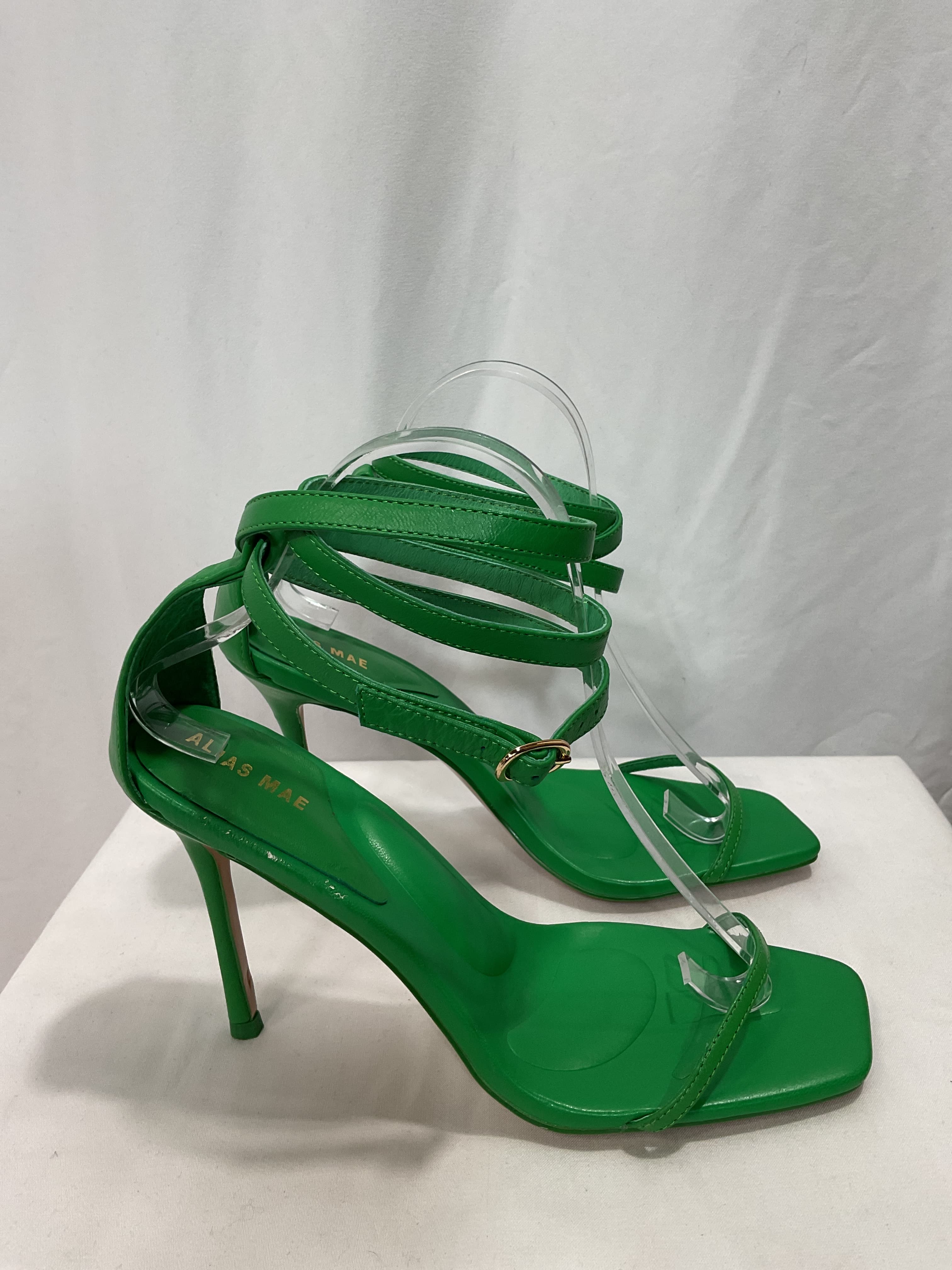 Miffy Heel In Highlighter Green - Image 4