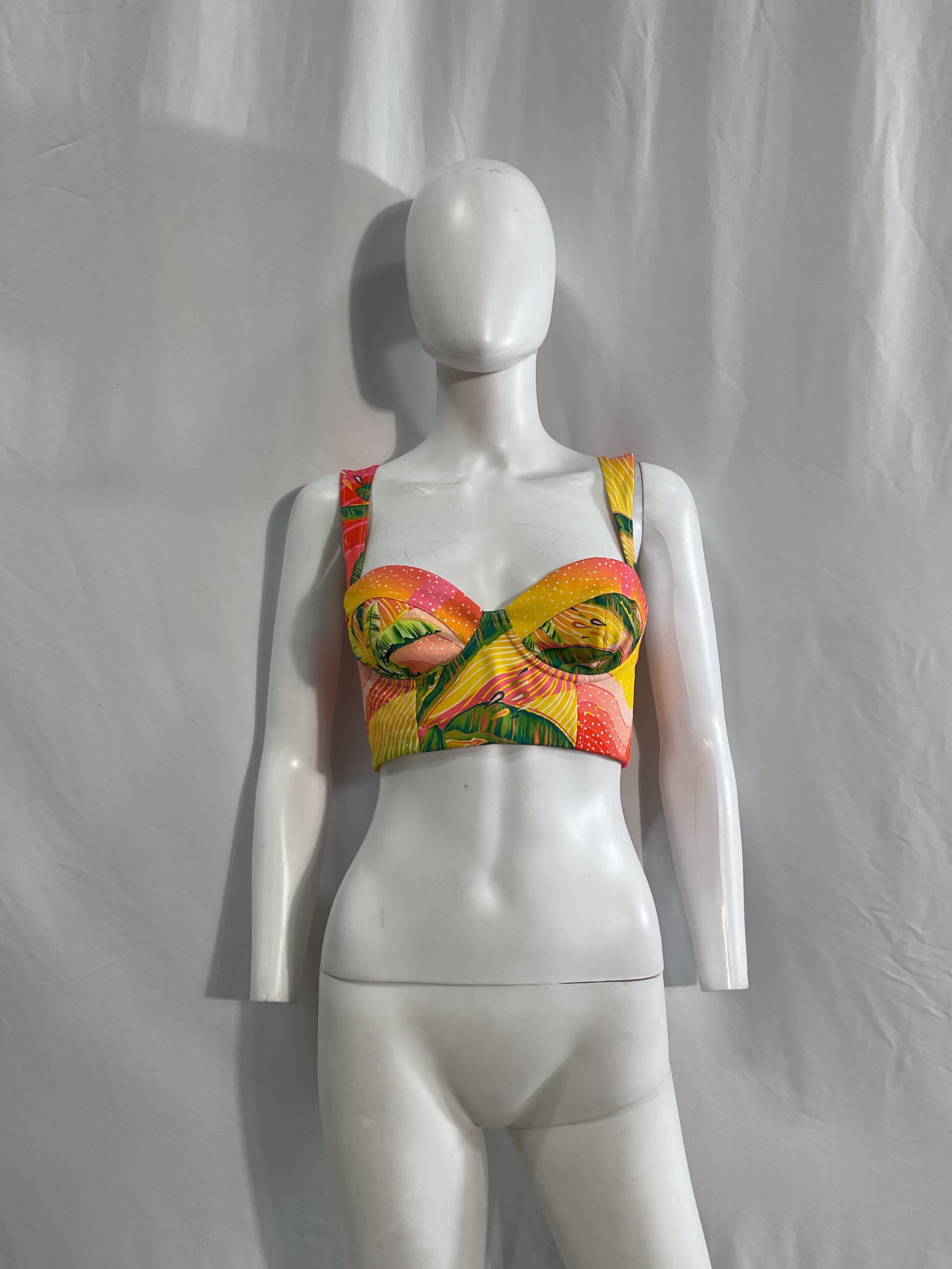 Agua Bendita X Revolve Passiflora Top In Palm - Image 3