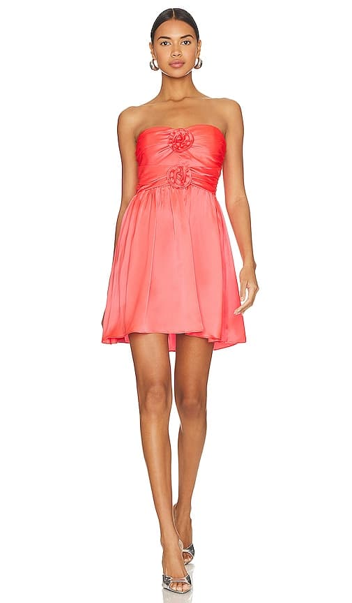 Amanda Uprichard X Revolve Kiera Dress New Fluro - Image 1
