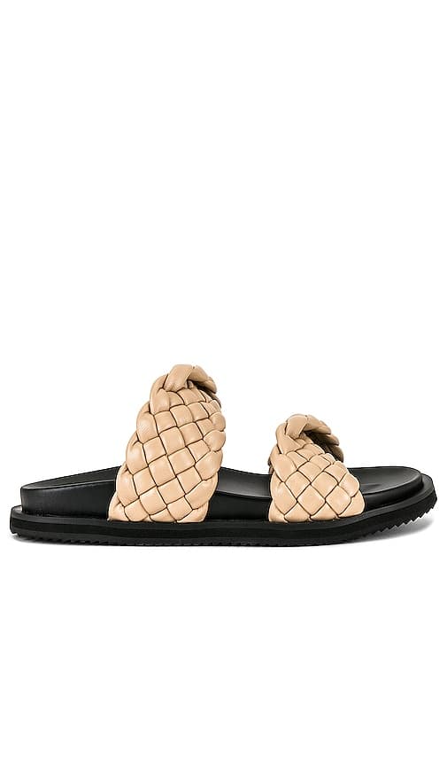 Soleis Slide Sandal In Natural - Image 1