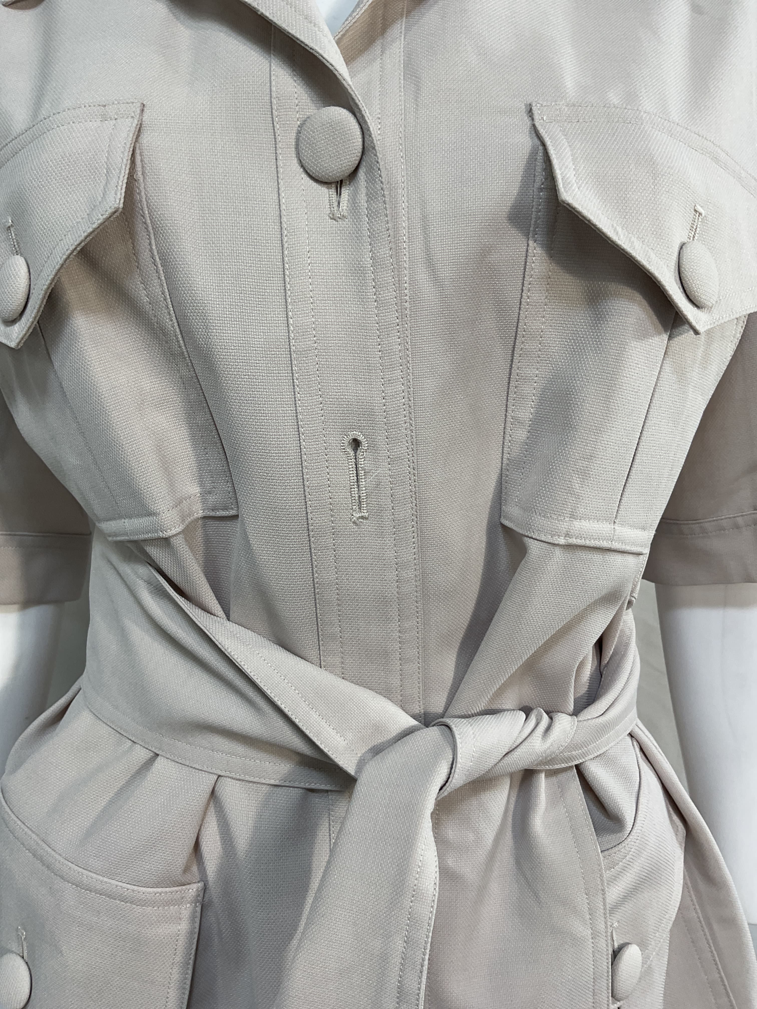 Hyde Park Dress In Stone - Image 4