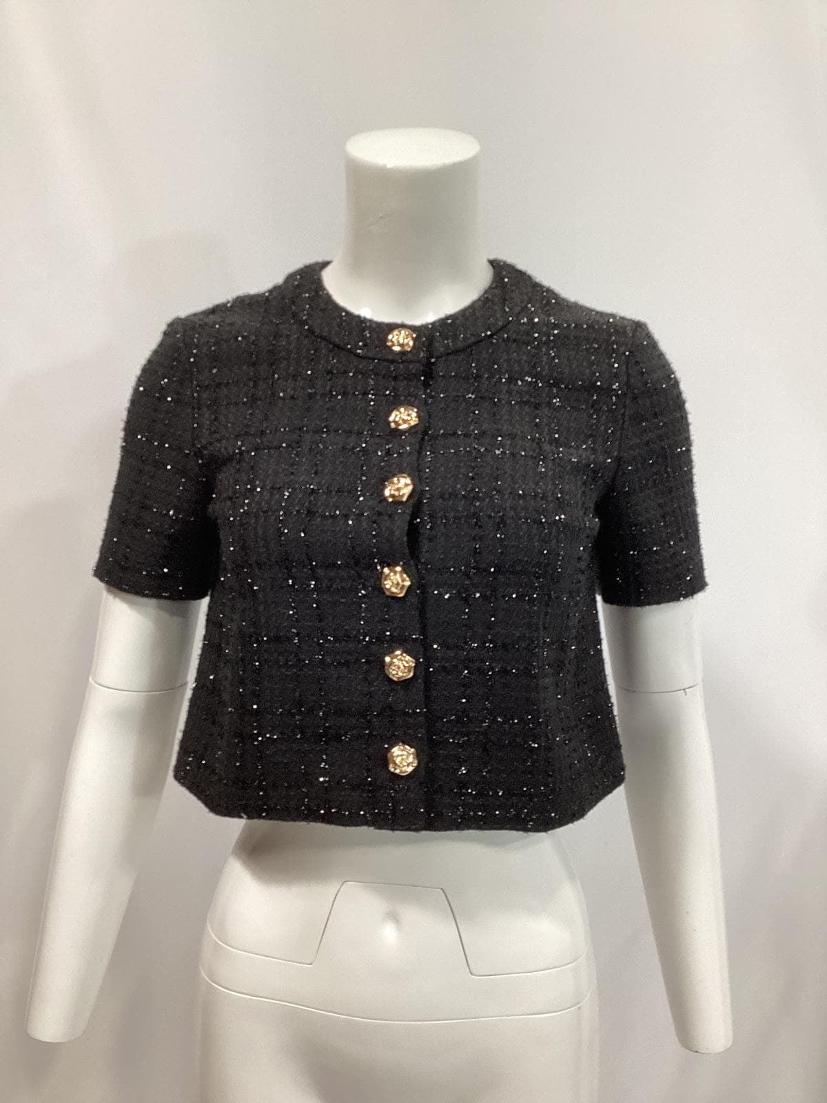 Braswell Top In Watkins Tweed - Image 1