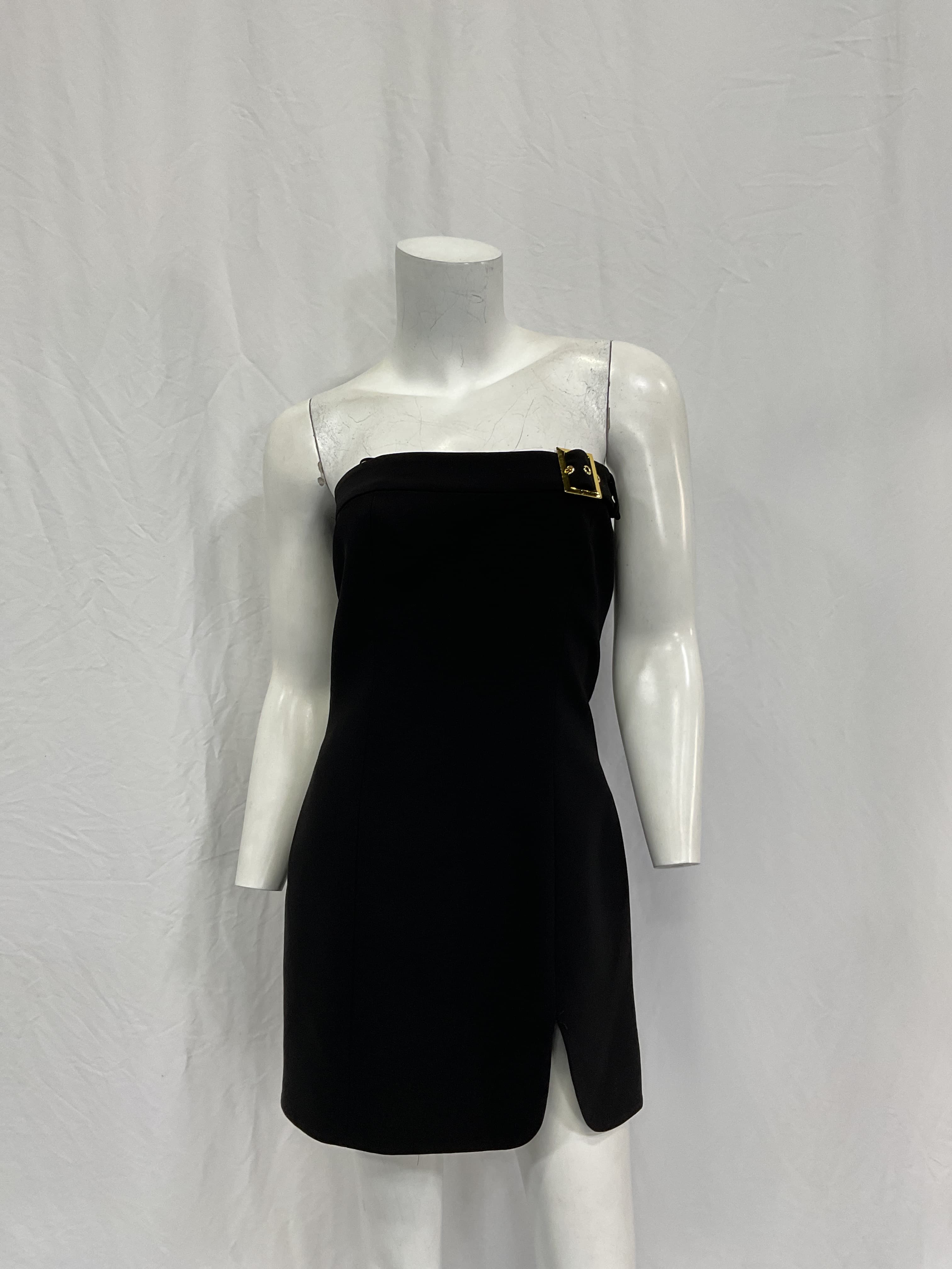 Edison Mini Dress In Black - Image 2