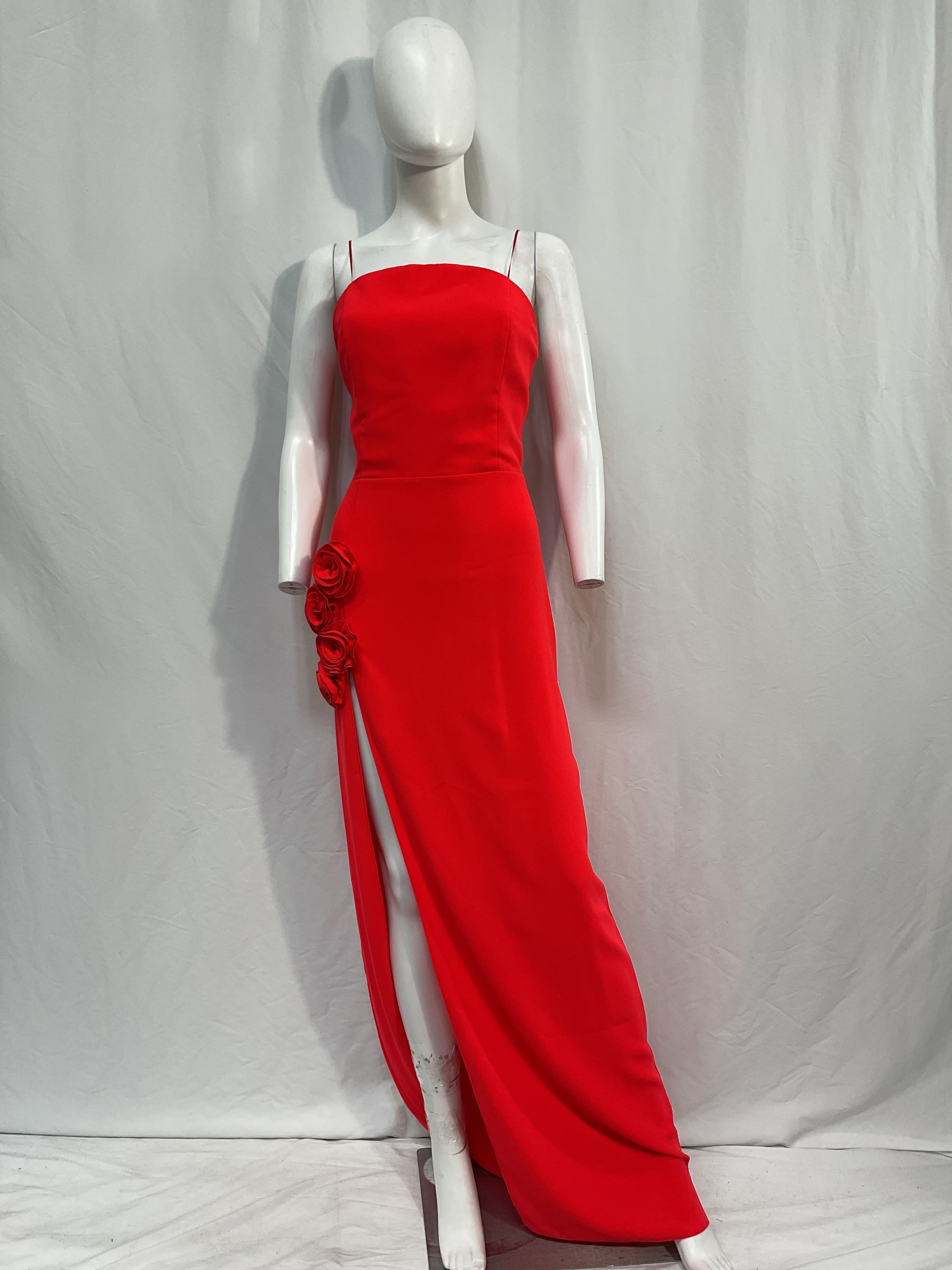 Amanda Uprichard X Revolve Wolfe Gown In Crimson - Image 2
