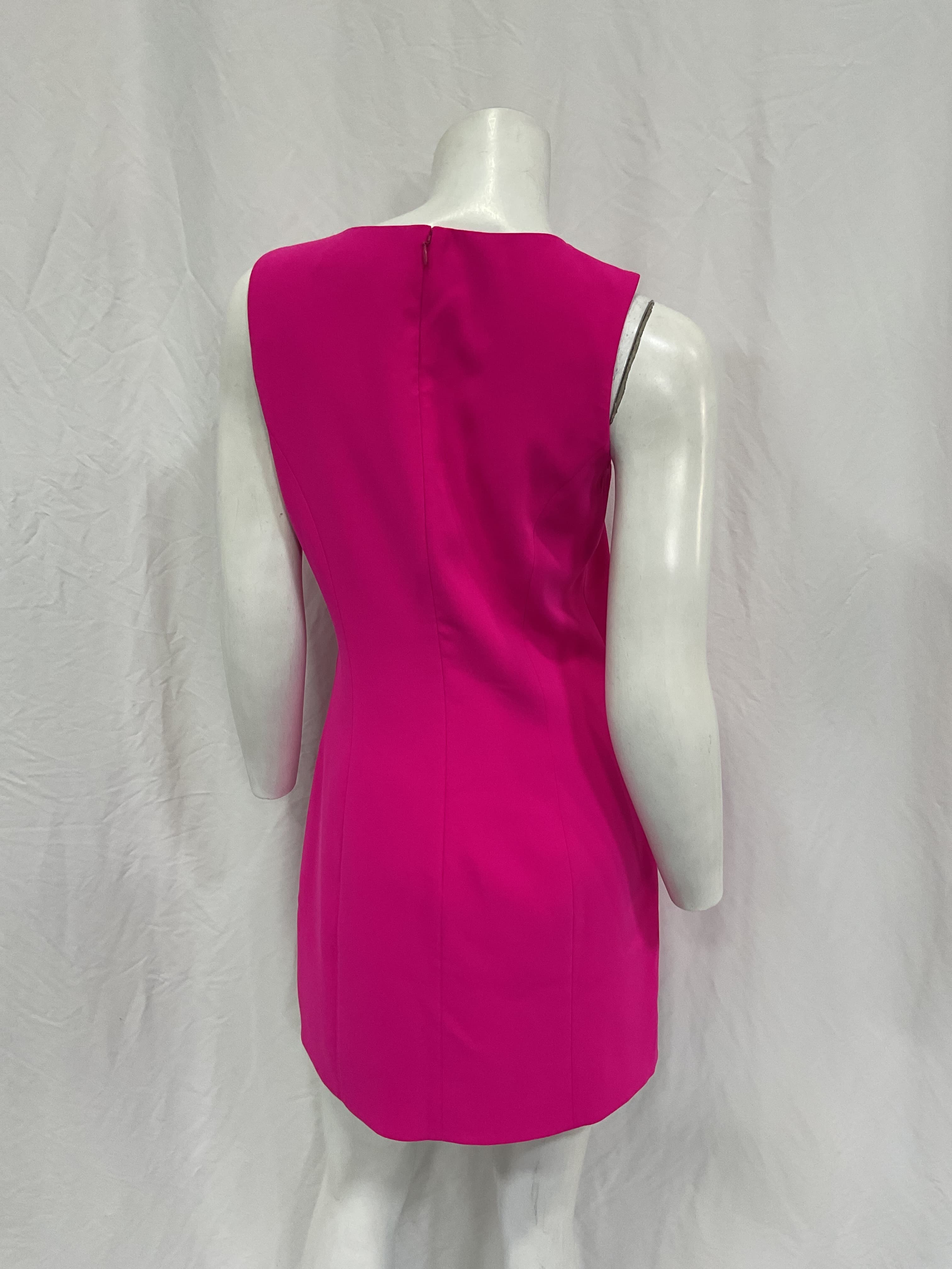 Amanda Uprichard X Revolve Puzzle Dress In Hot Pink - Image 2