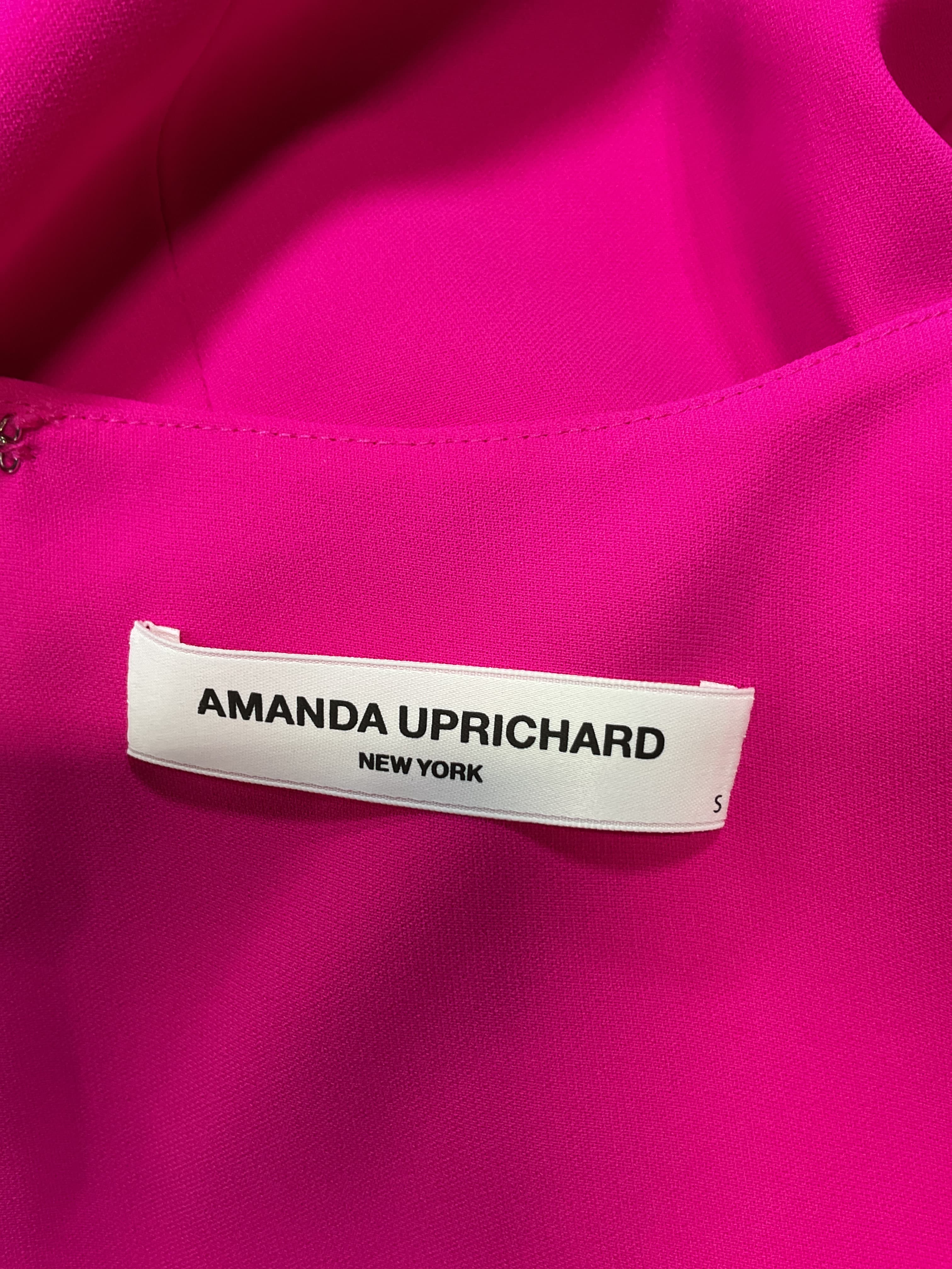 Amanda Uprichard X Revolve Puzzle Dress In Hot Pink - Image 4