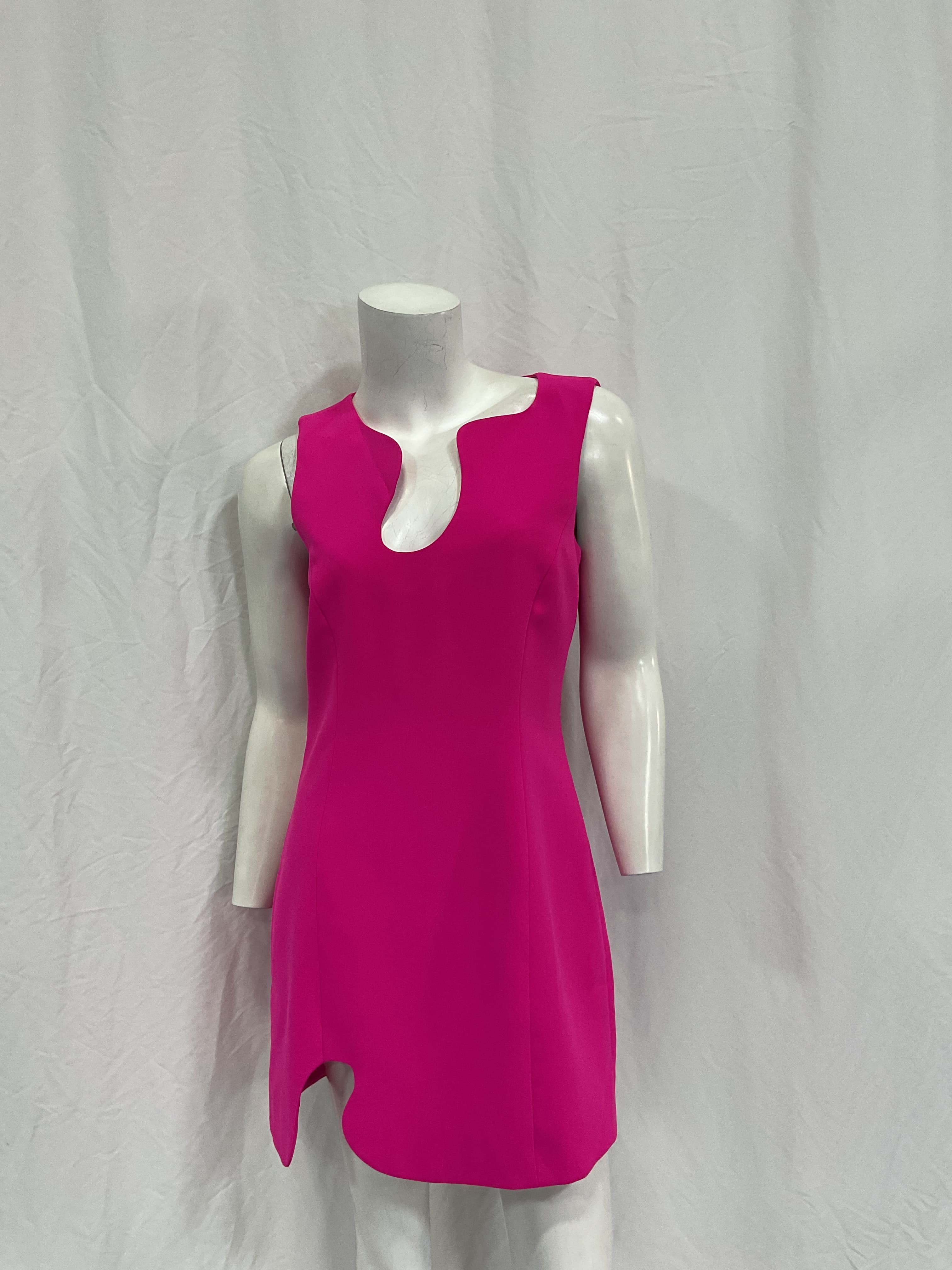 Amanda Uprichard X Revolve Puzzle Dress In Hot Pink - Image 3