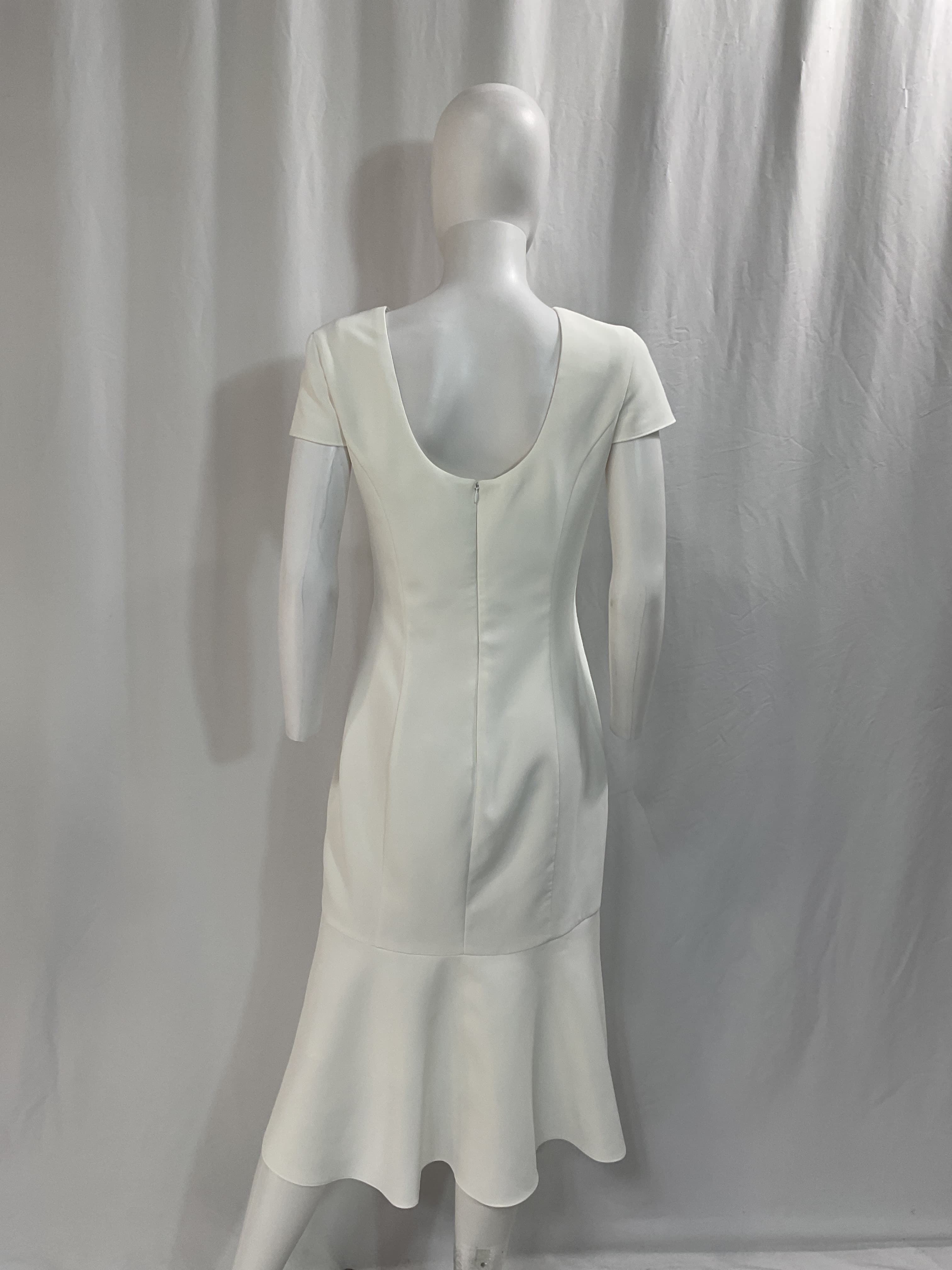 Evalina Dress In Ivory - Image 2