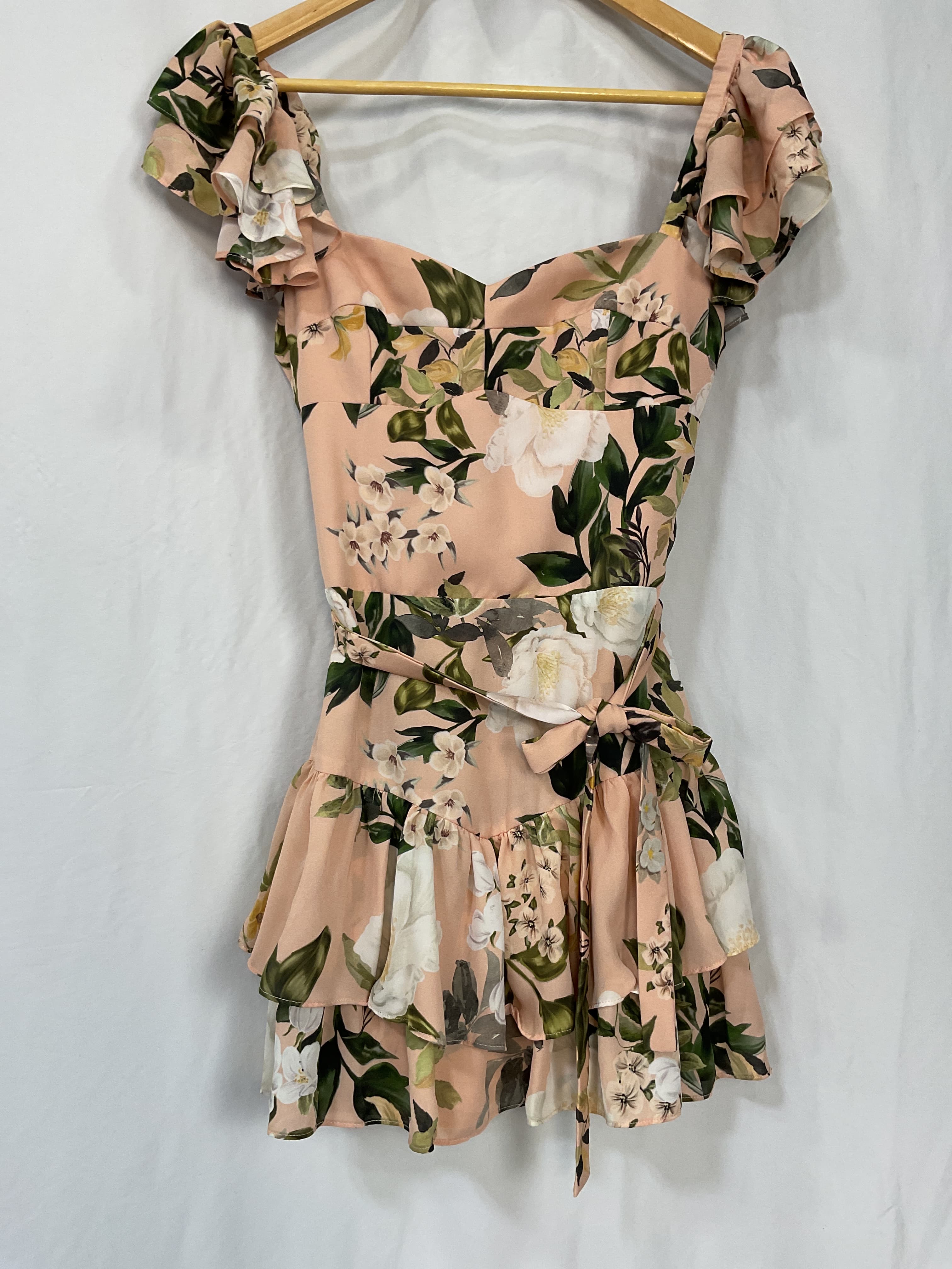 Mackey Romper In Juniper Floral - Image 4