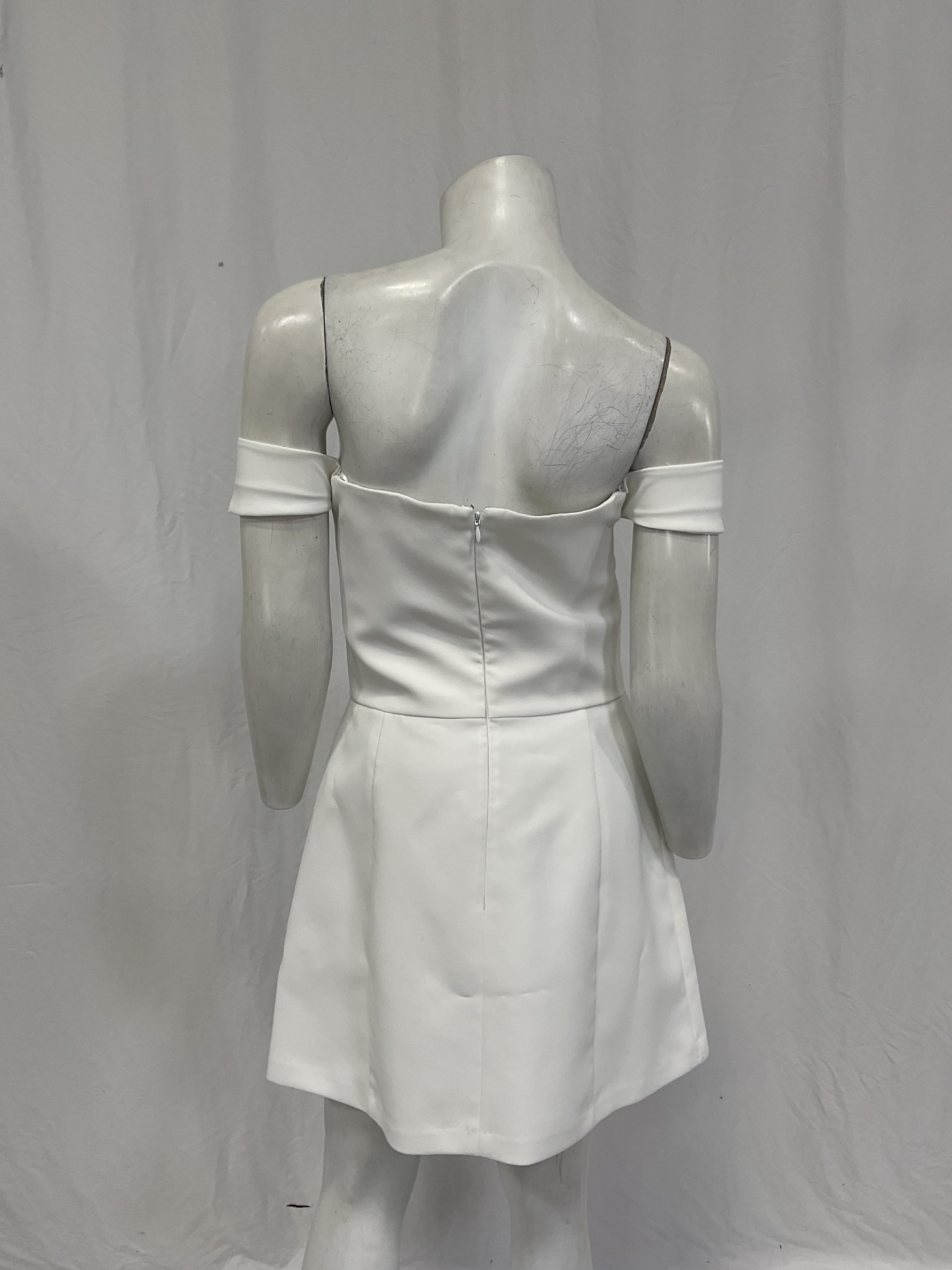 Phoenix Dress In Ivory - Image 3