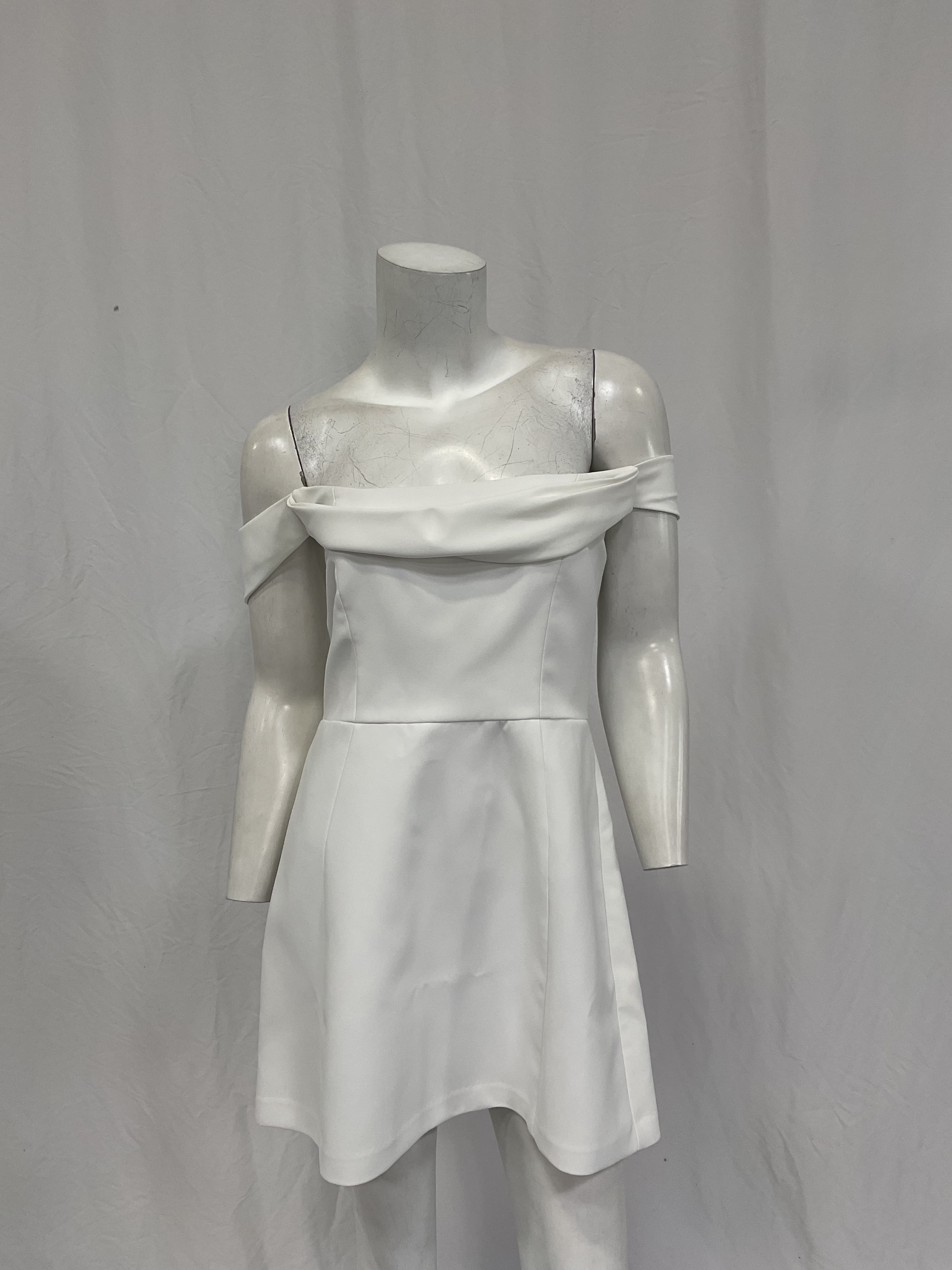 Phoenix Dress In Ivory - Image 4