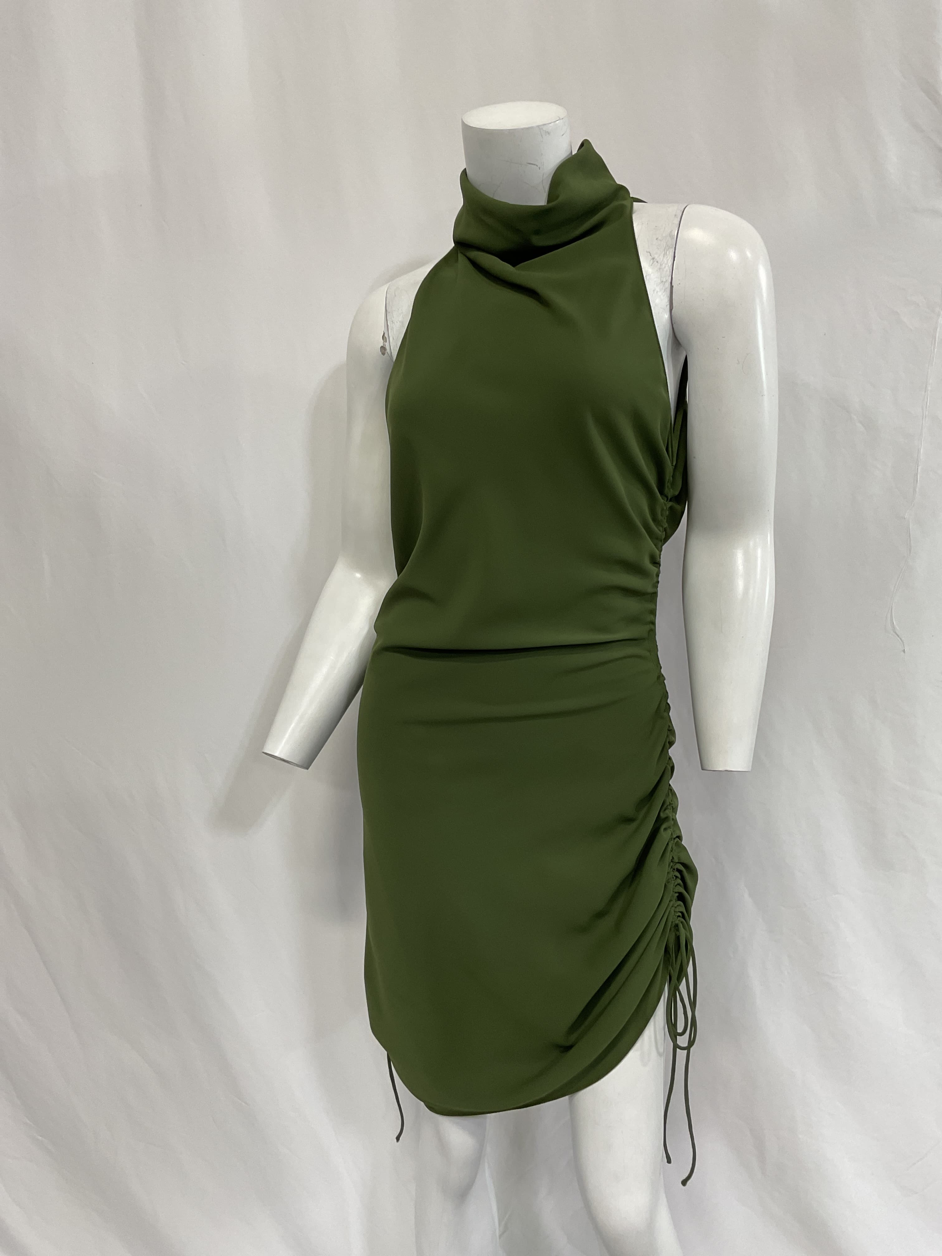 Kaylee Dress In Leaf - Image 3