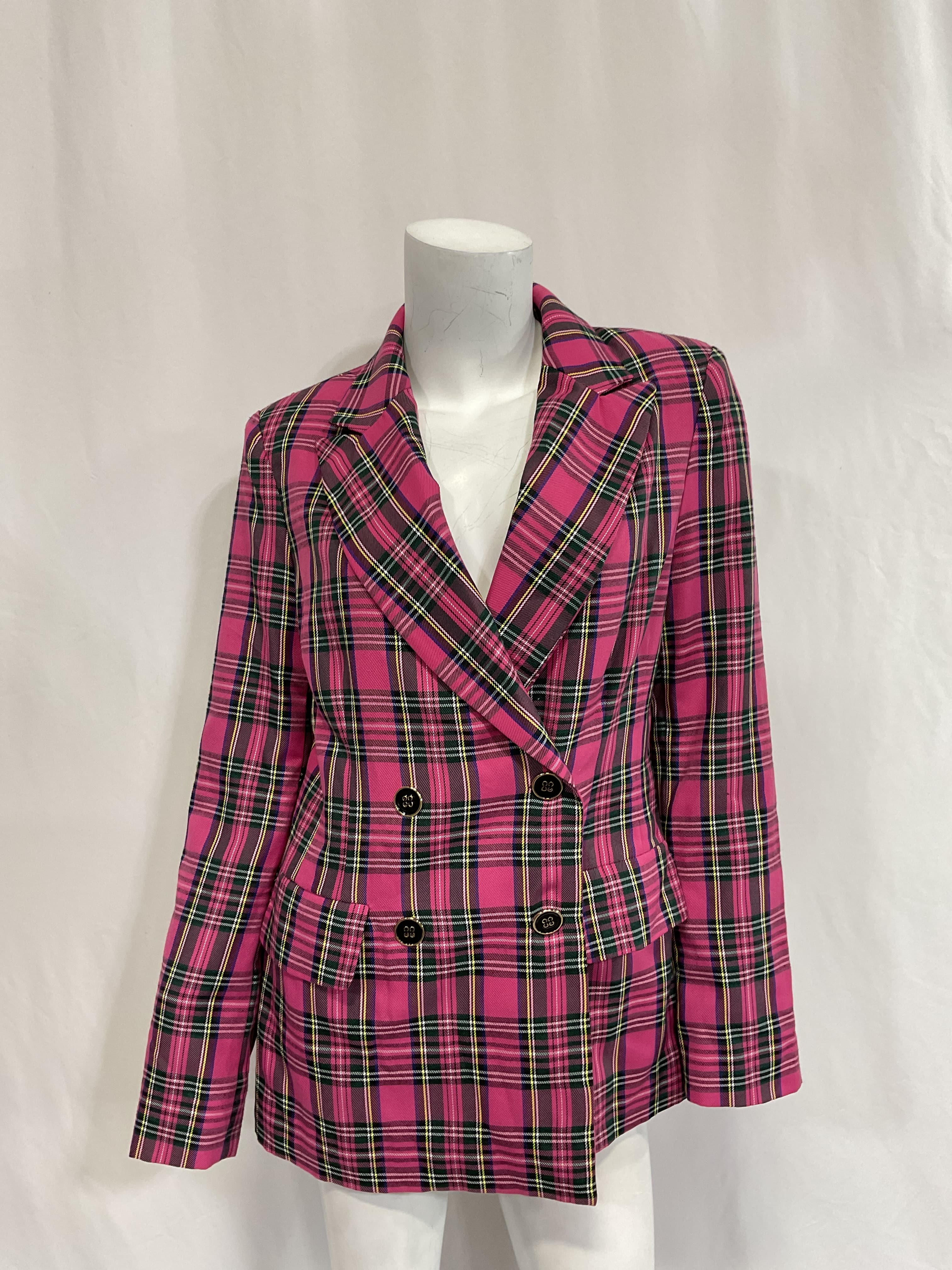 Sawyer Blazer In Pink Multi - Image 2
