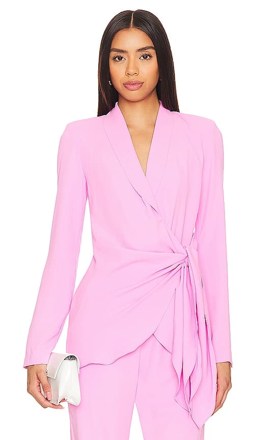 Vera Blazer In Carnation - Image 1
