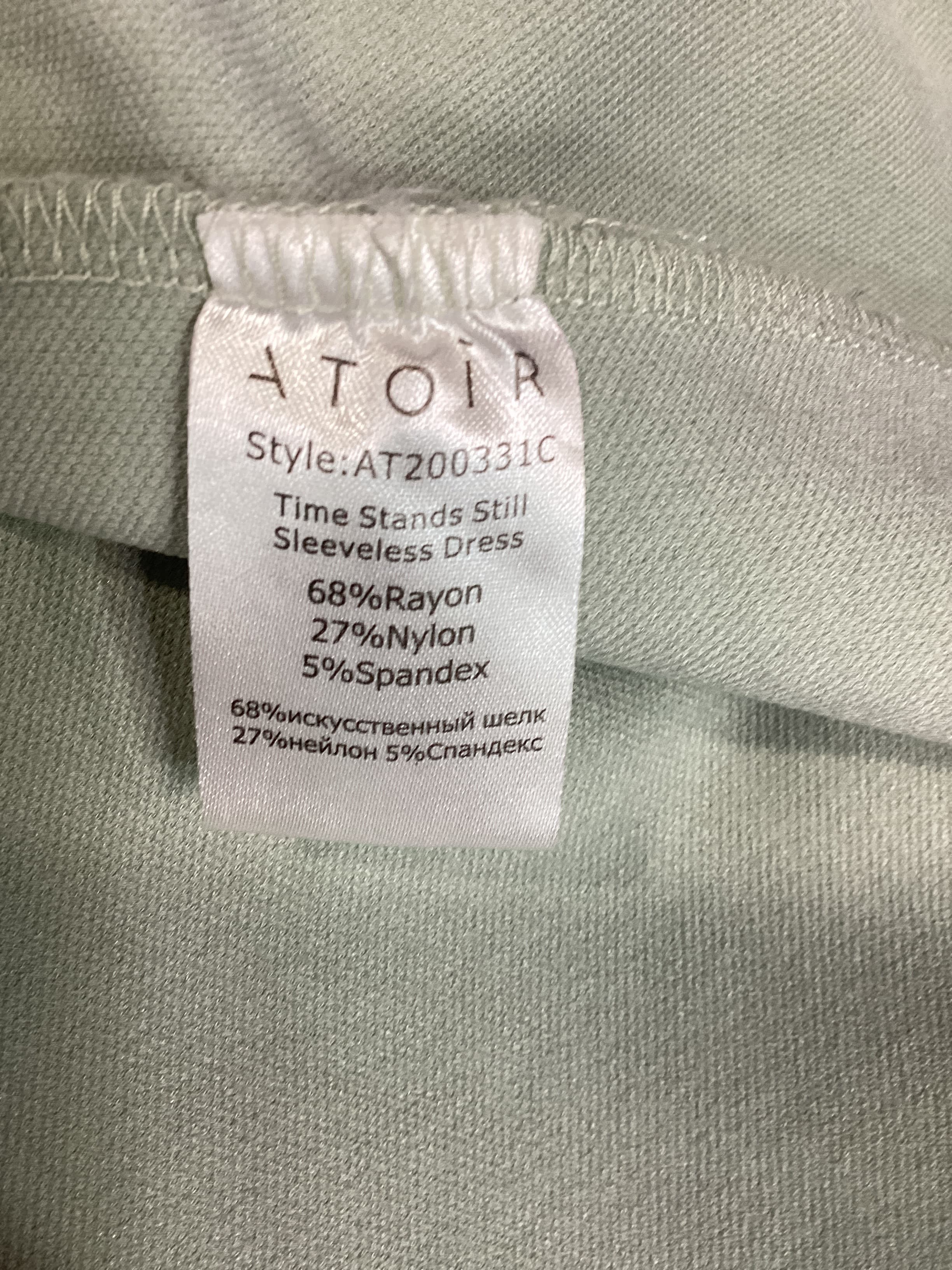 Atoir X Revolve Time Stands Still Dress In Sage - Image 4