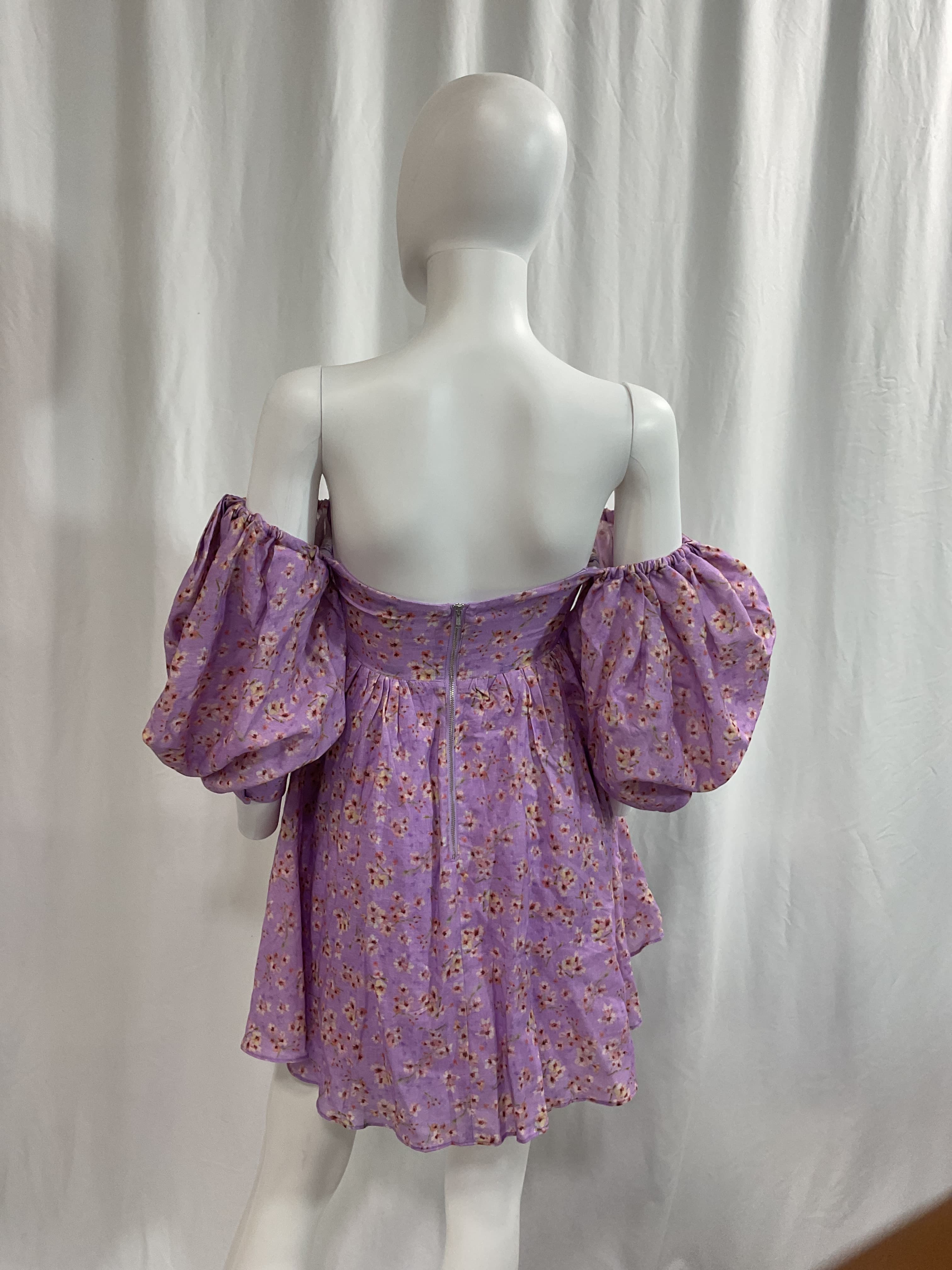 Lani Floral Mini Dress - Image 2