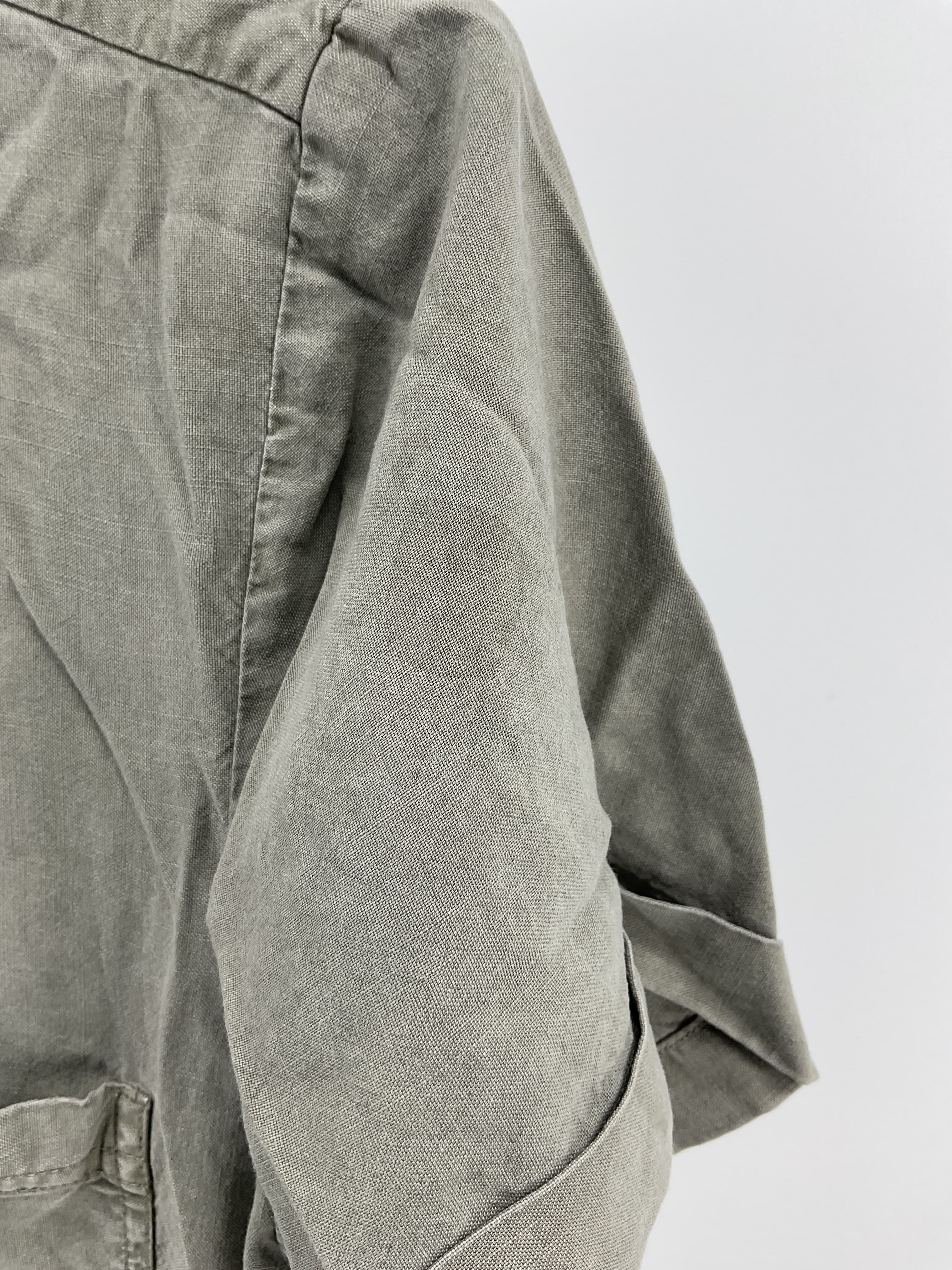 Rolled Hem Utility Romper - Image 3