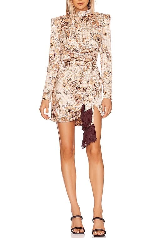 Nadia Mini Dress In Multicolor - Image 1
