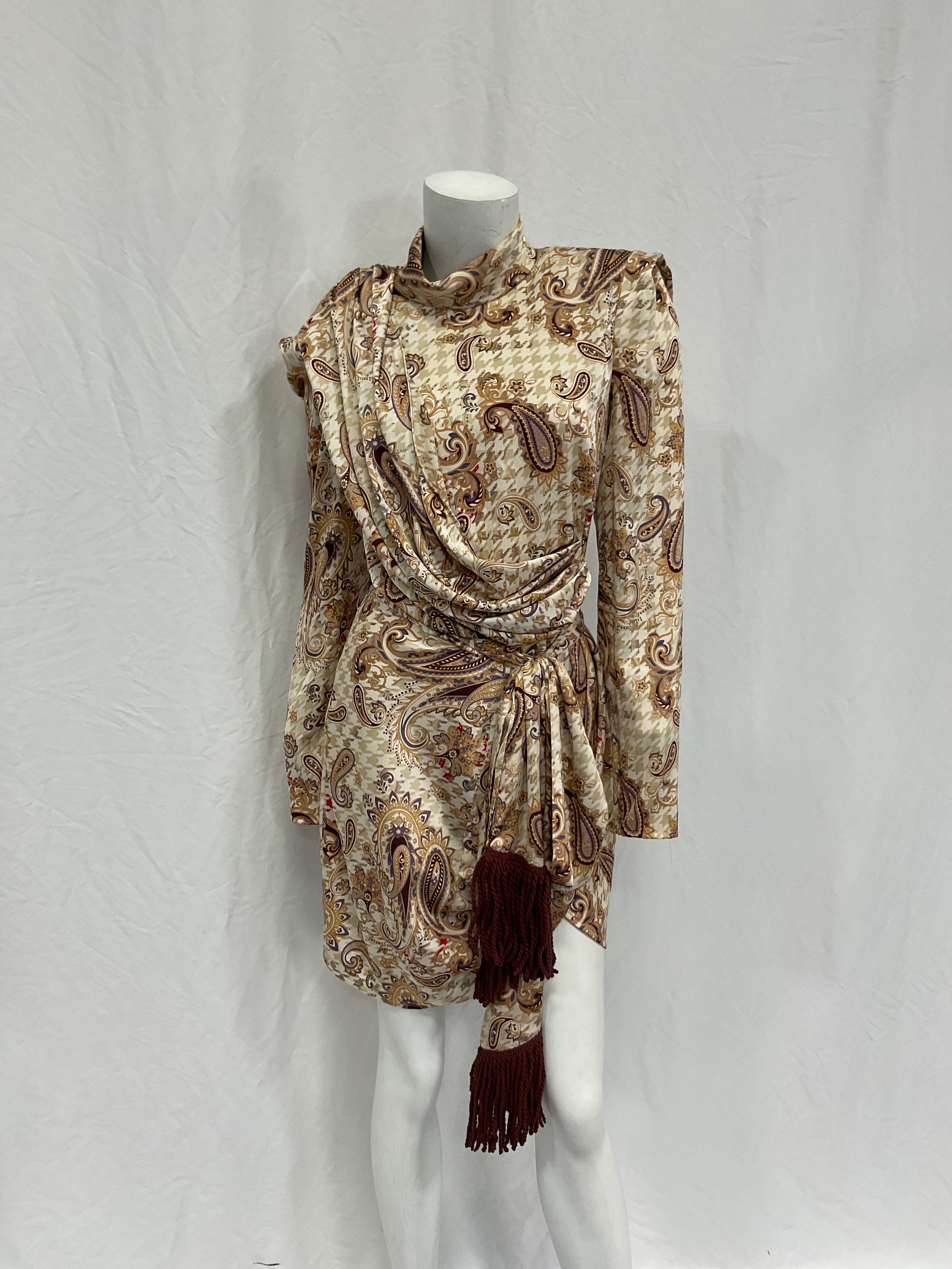 Nadia Mini Dress In Multicolor - Image 3