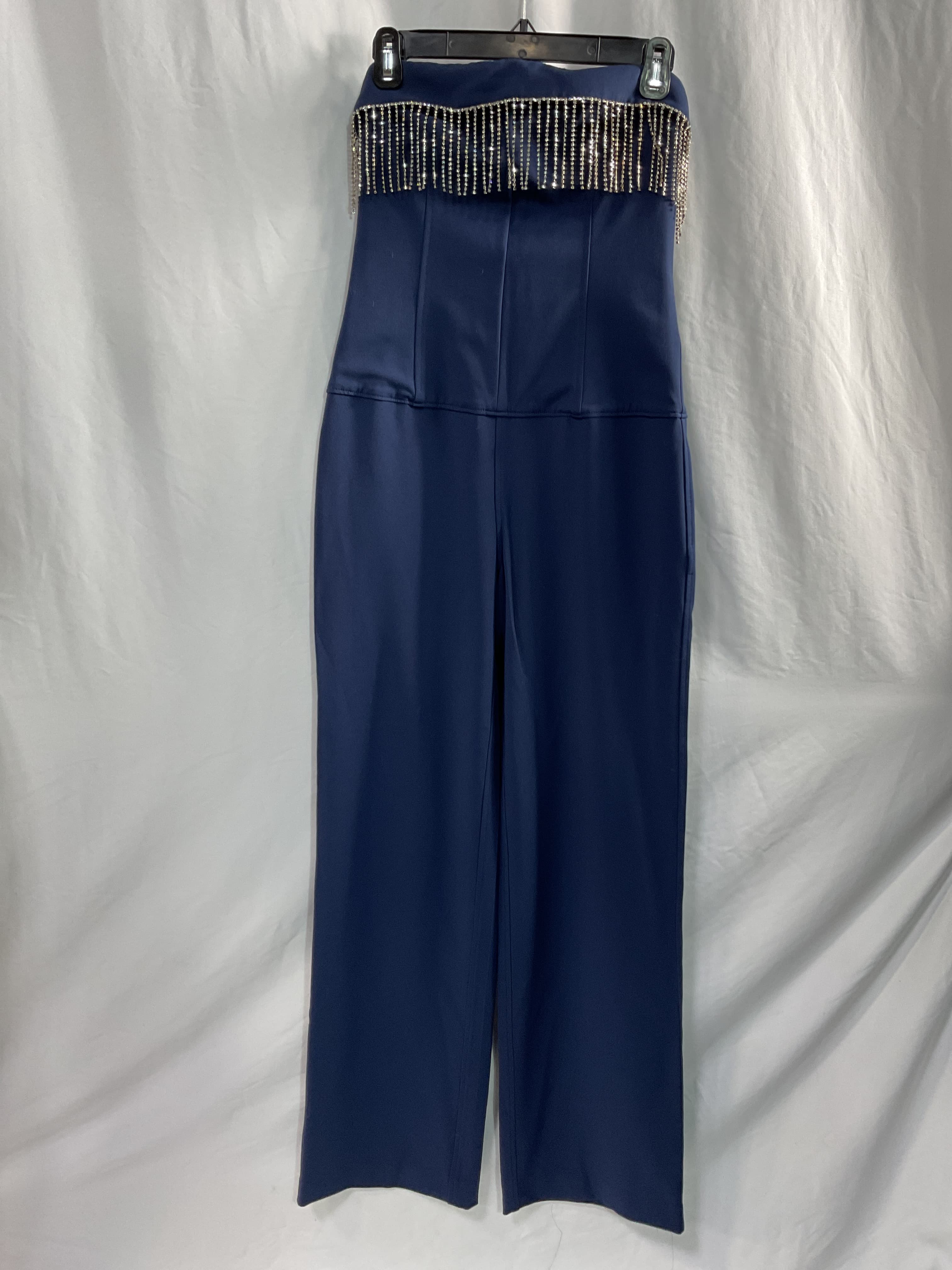 Indigo Jumpsuit In Navy - Image 2