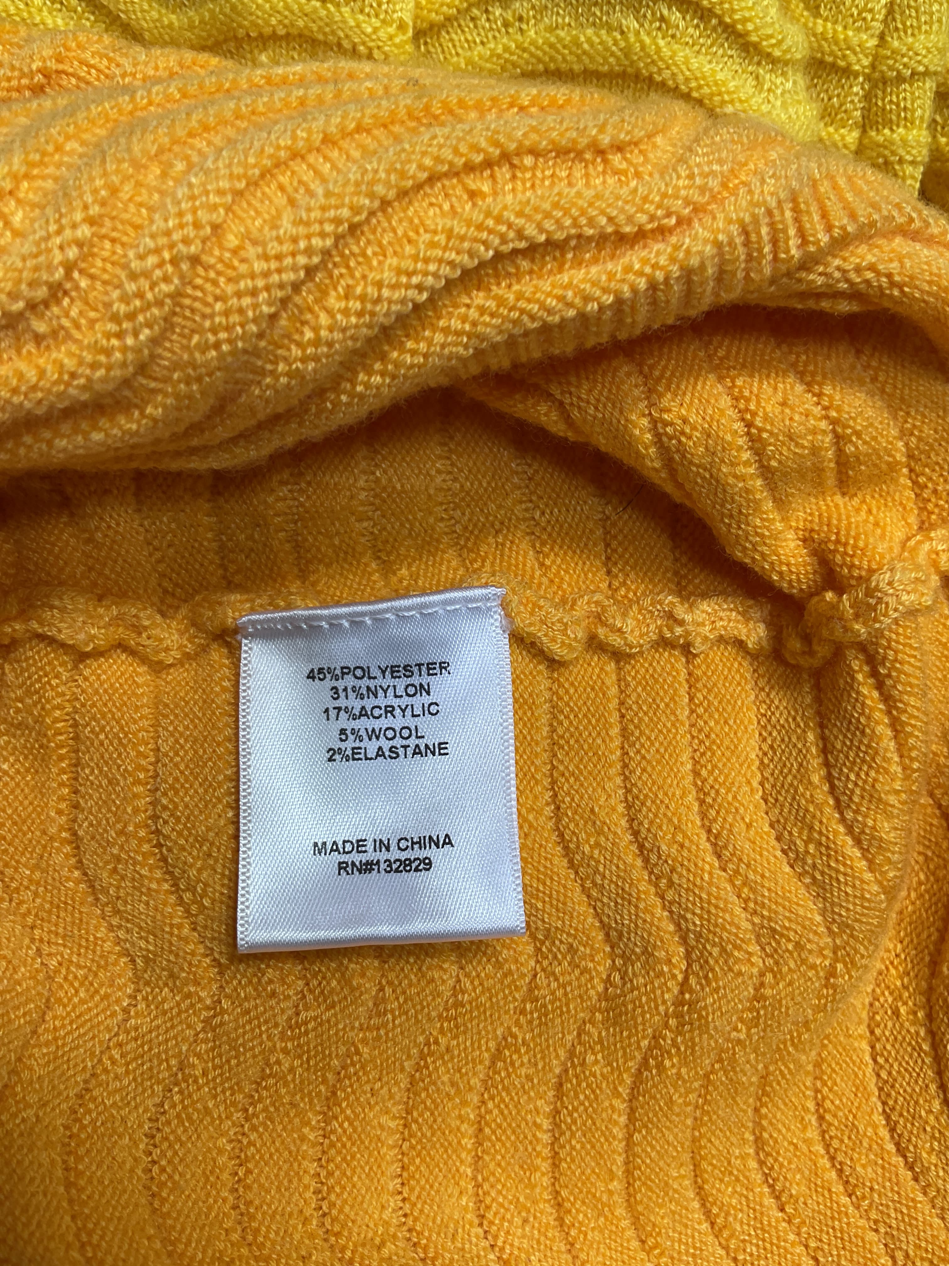 Cressida Dress In Yellow Ombre - Image 2