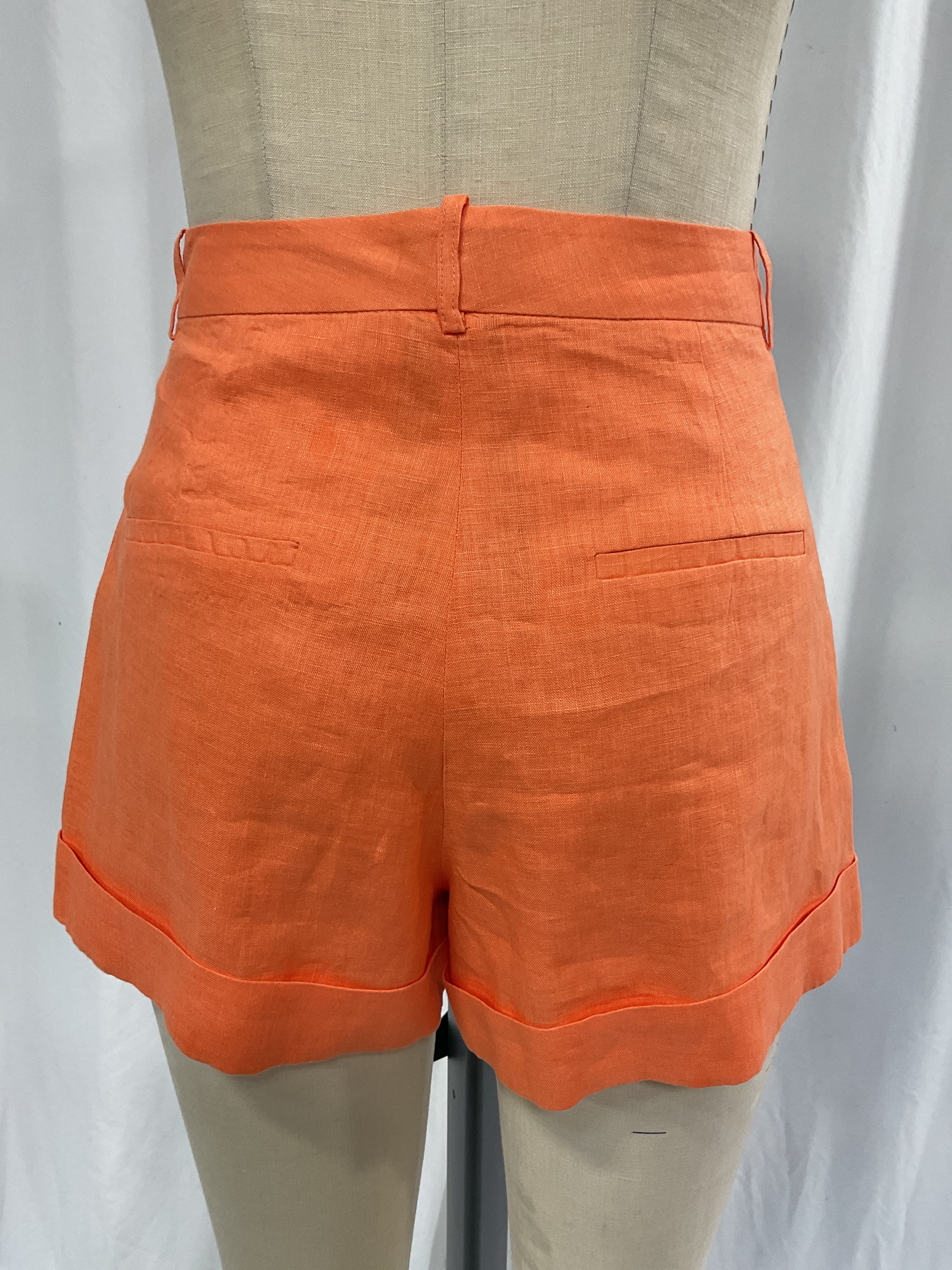 Rabia Short In Papaya - Image 4