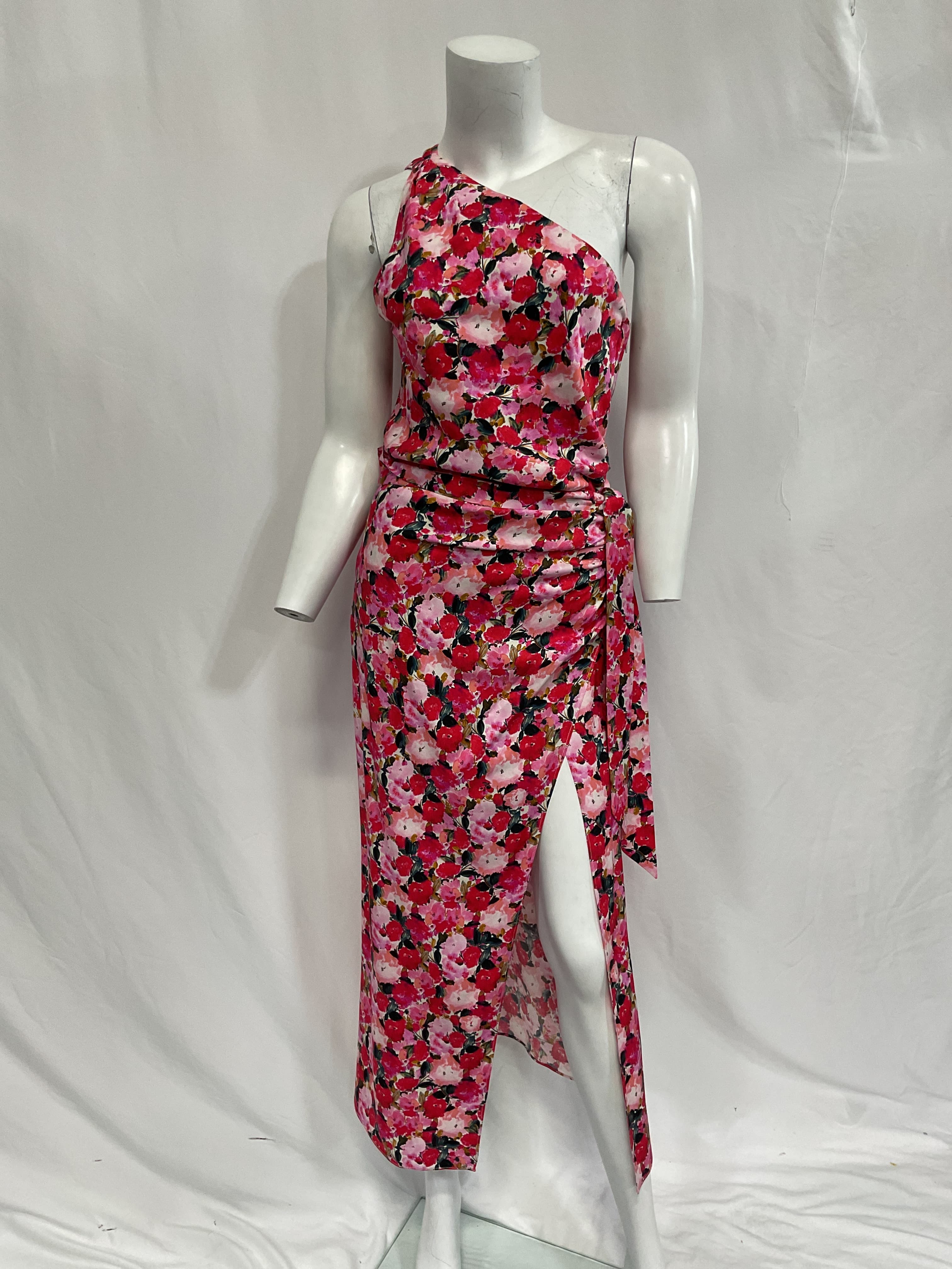 Nanu Dress In Hyper Blossom - Image 2