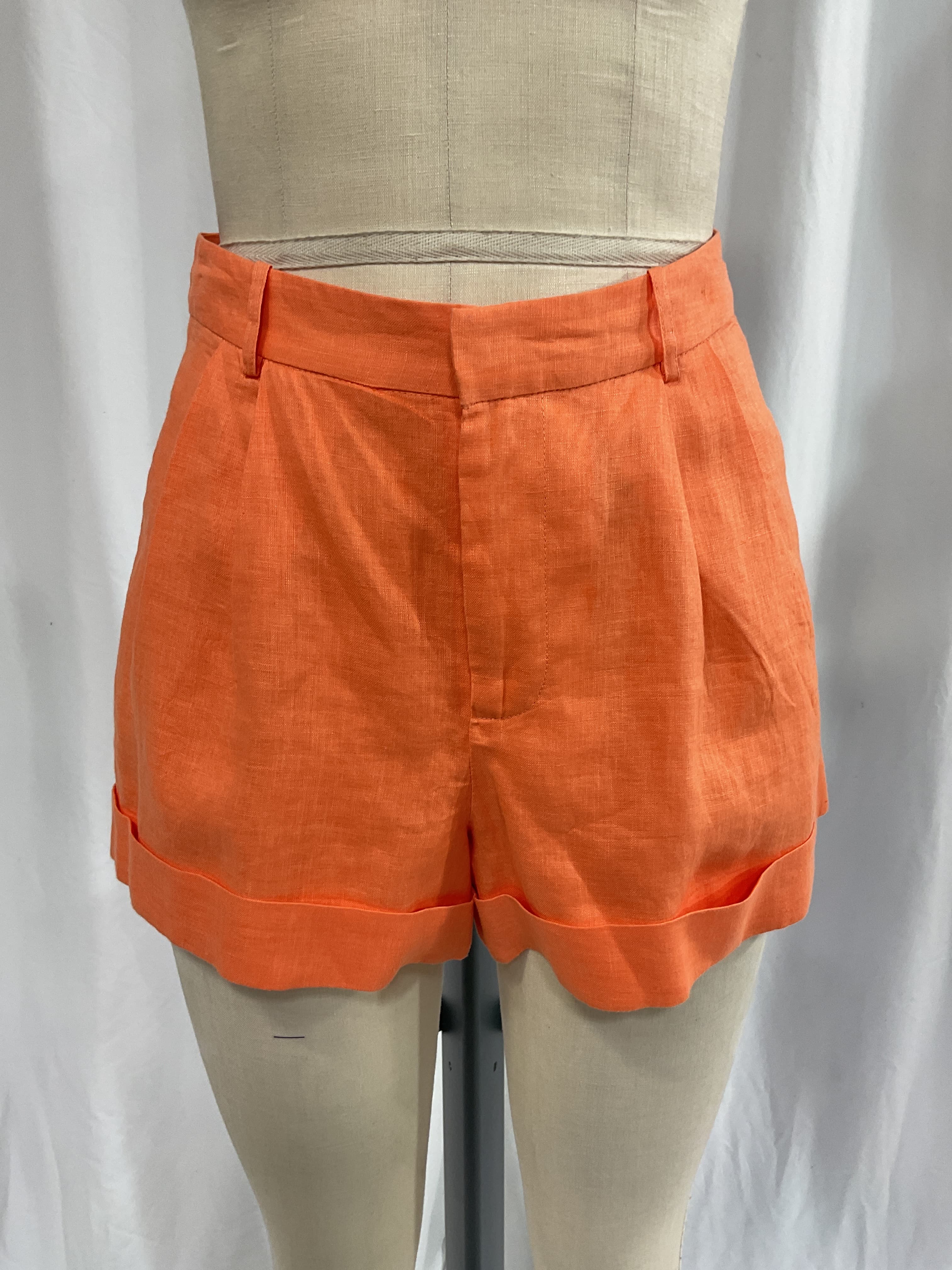 Rabia Short In Papaya - Image 2