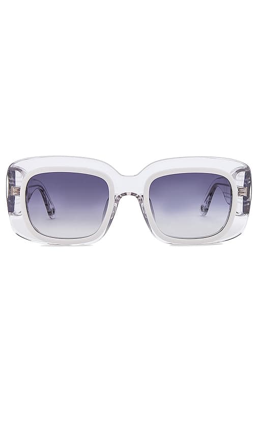 Meira Sunglasses In Clear - Image 1