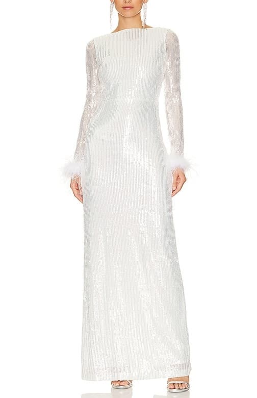 Evelyn Gown In White - Image 1