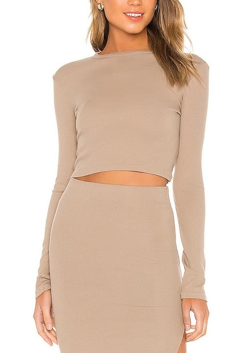 Cotton Citizen X Revolve Verona Shirt In Sand Dollar - Image 1