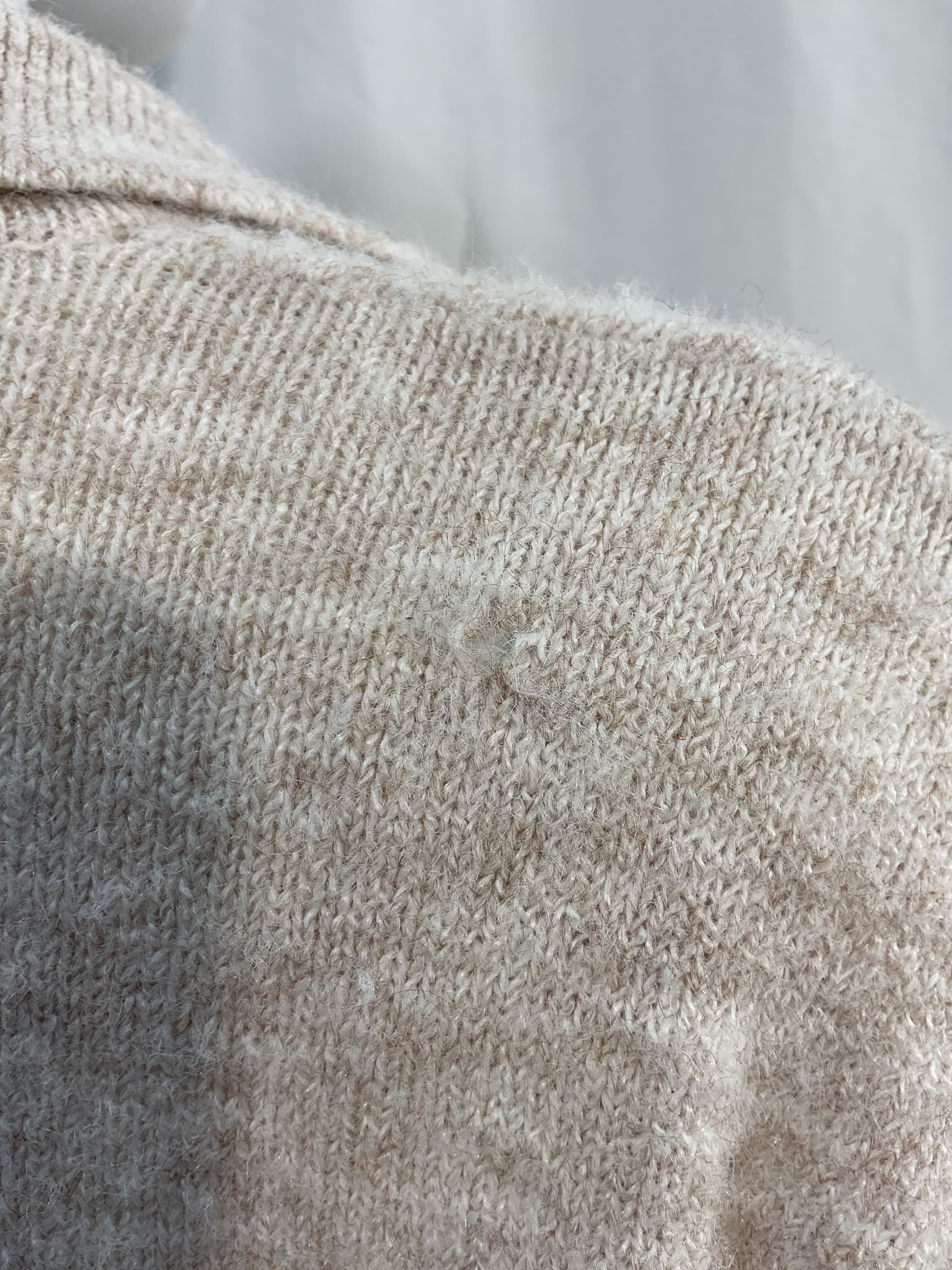 Robbie Sweater In Oatmeal - Image 2