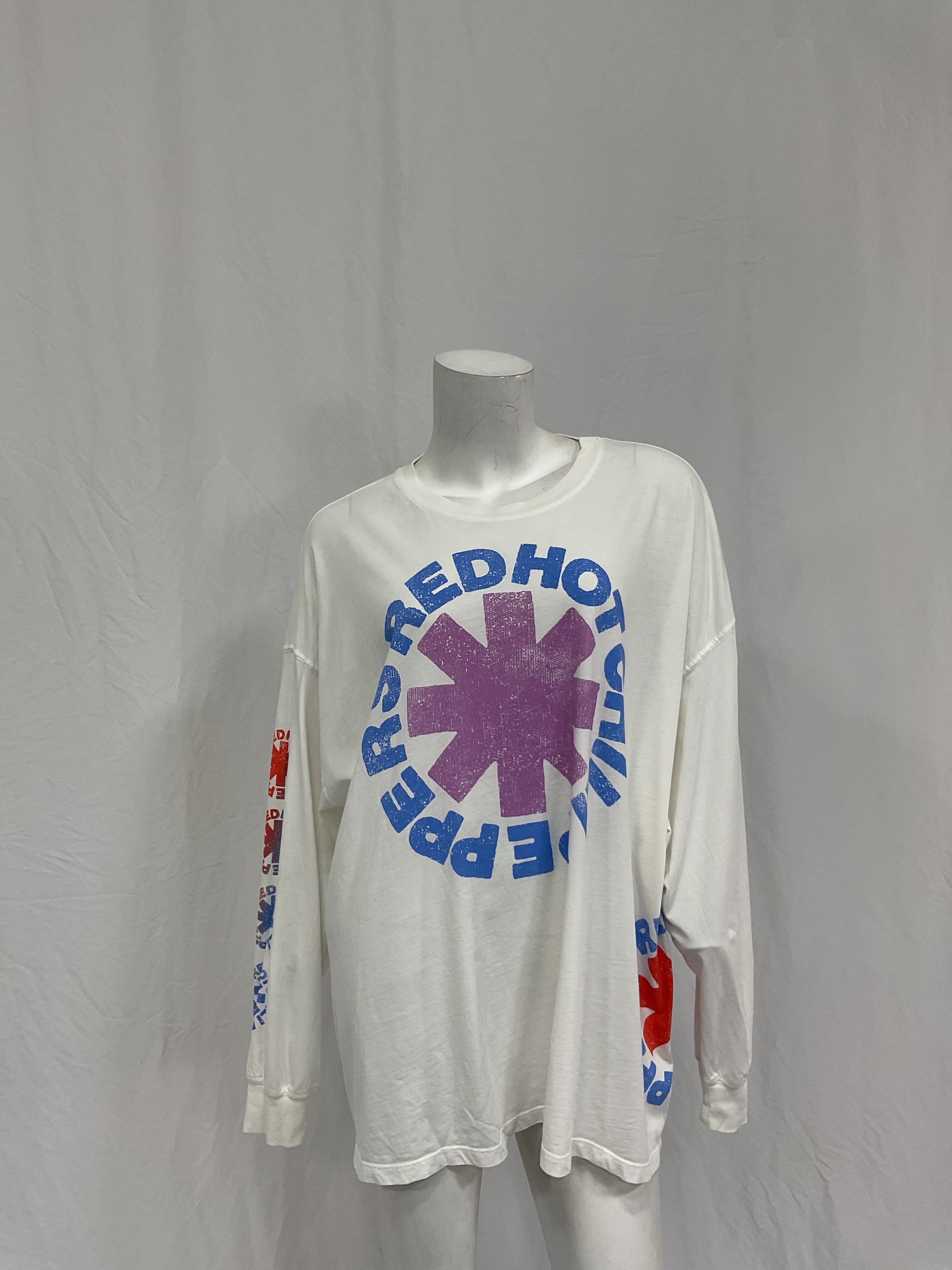 Red Hot Chili Peppers Asterisk Collage Long Sleeve - Image 2