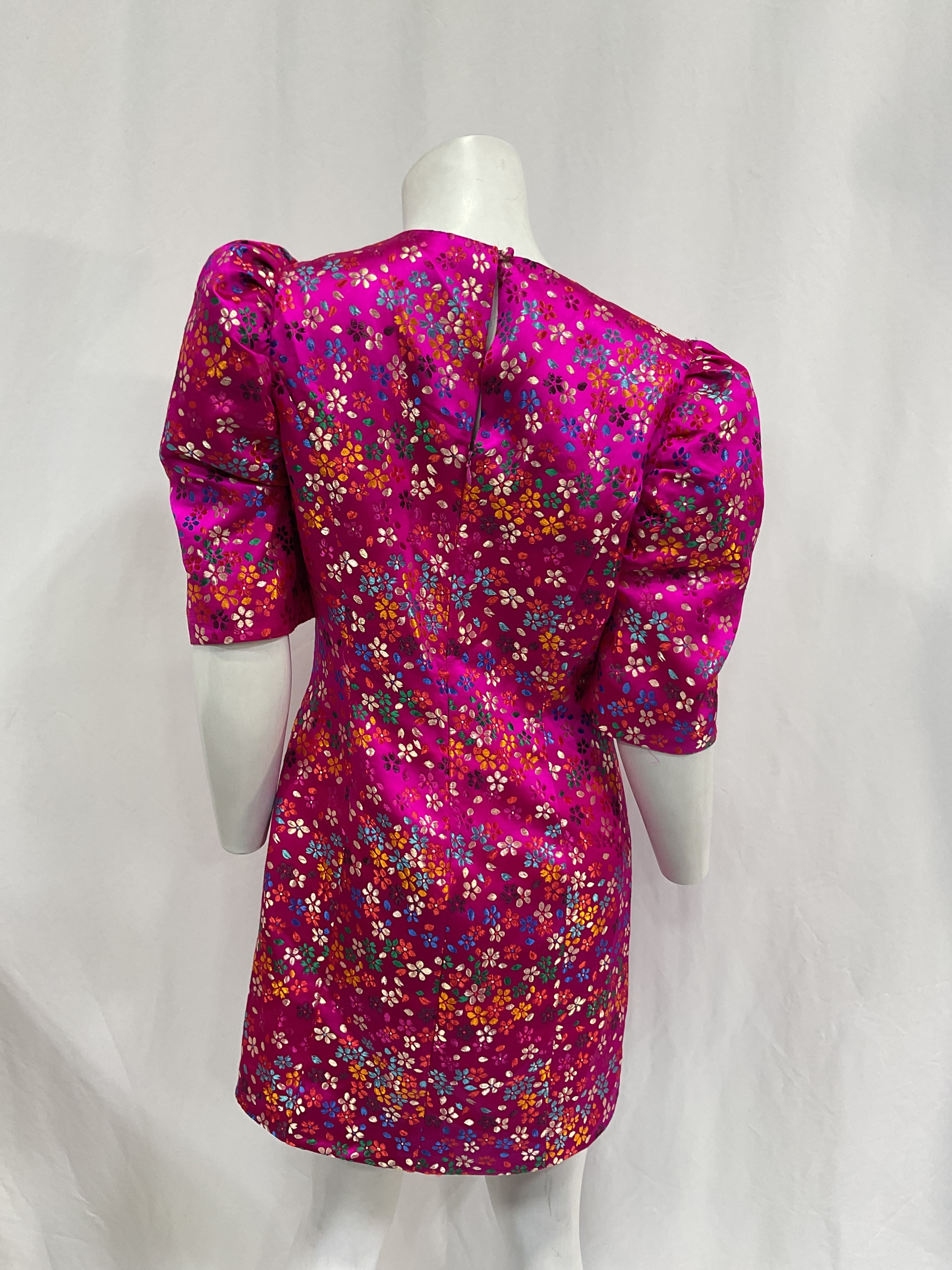 Julinha Mini Dress In Multi Floral - Image 4