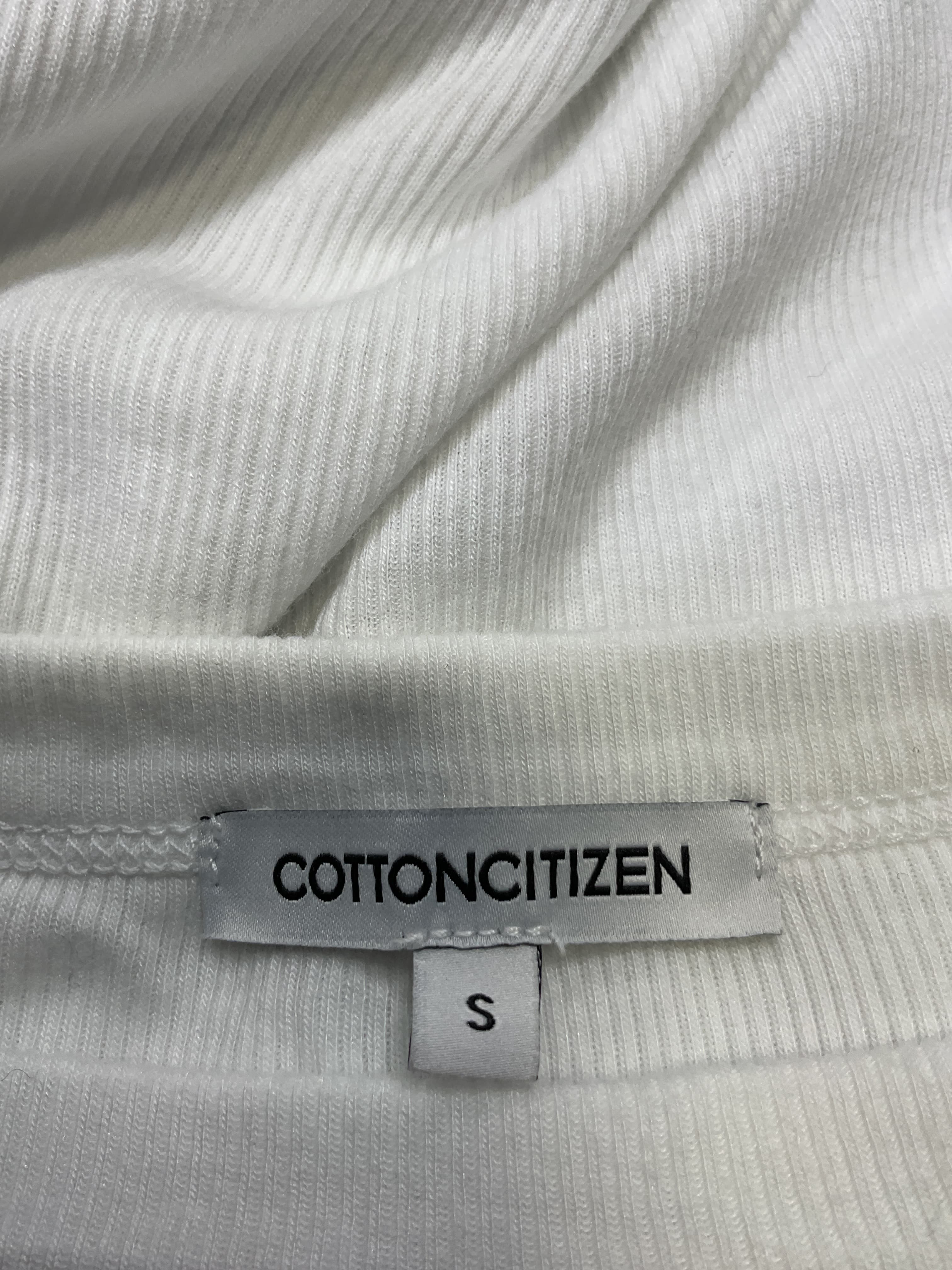 Verona Crop Long Sleeve In White - Image 3