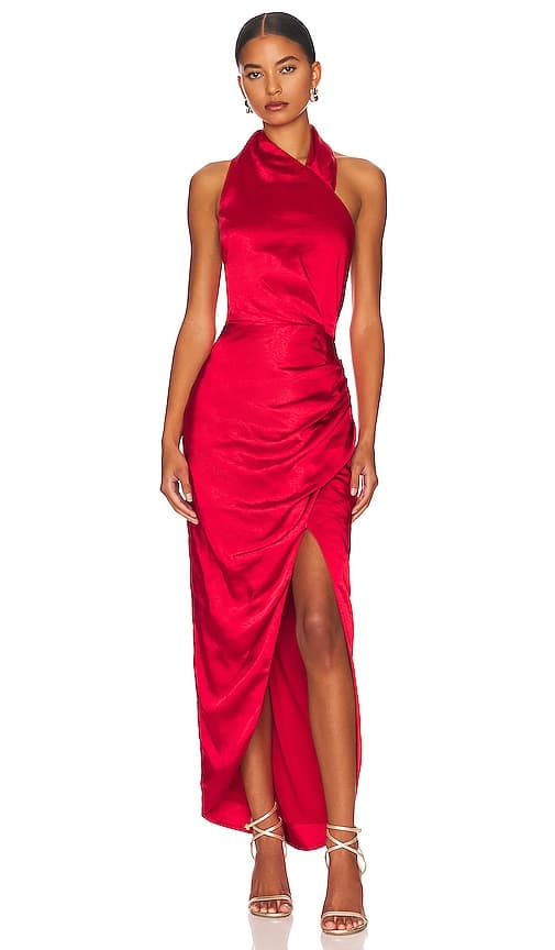 Noa Dress In Red - Image 1
