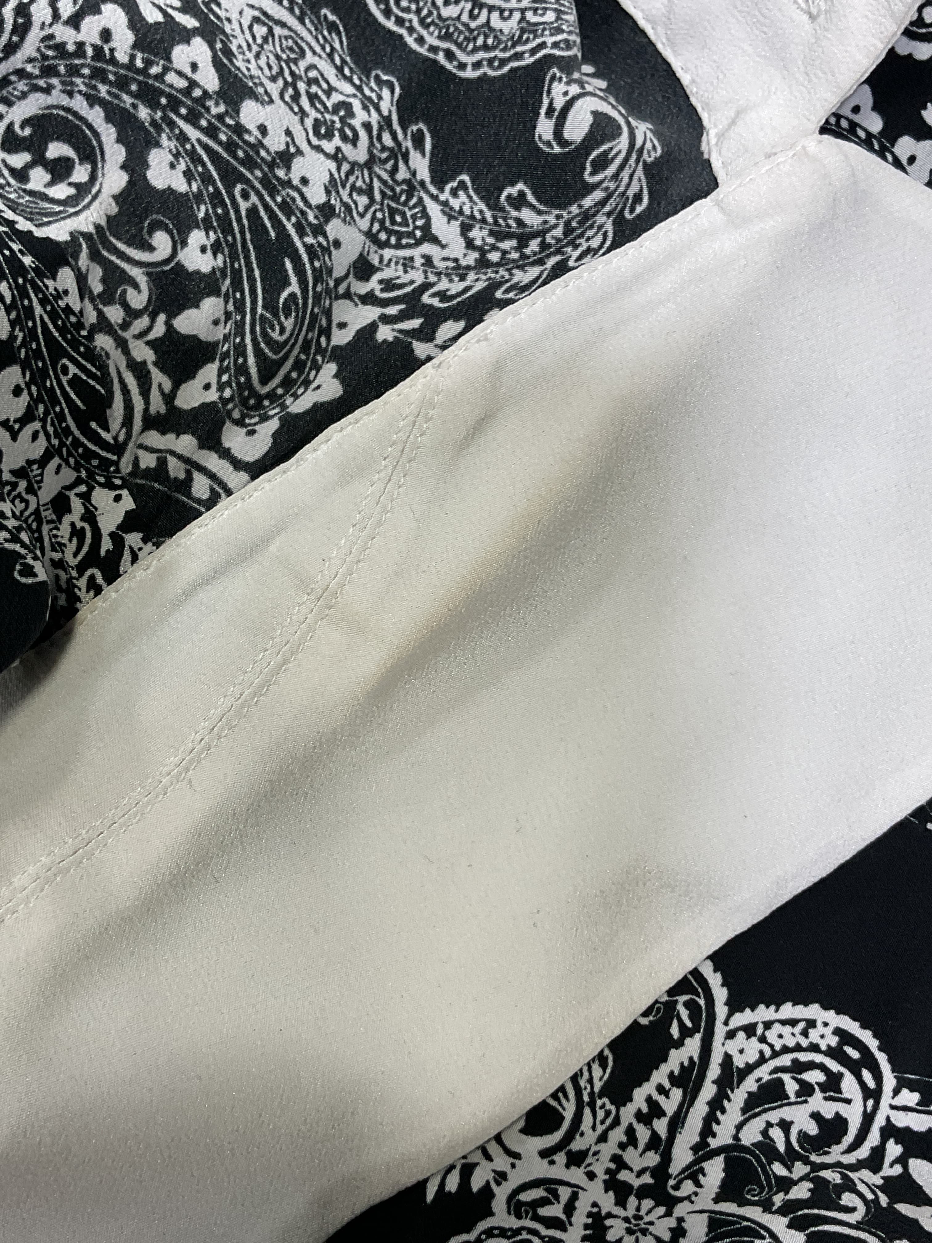Nikola Shirt In True Black & Nature White - Image 2