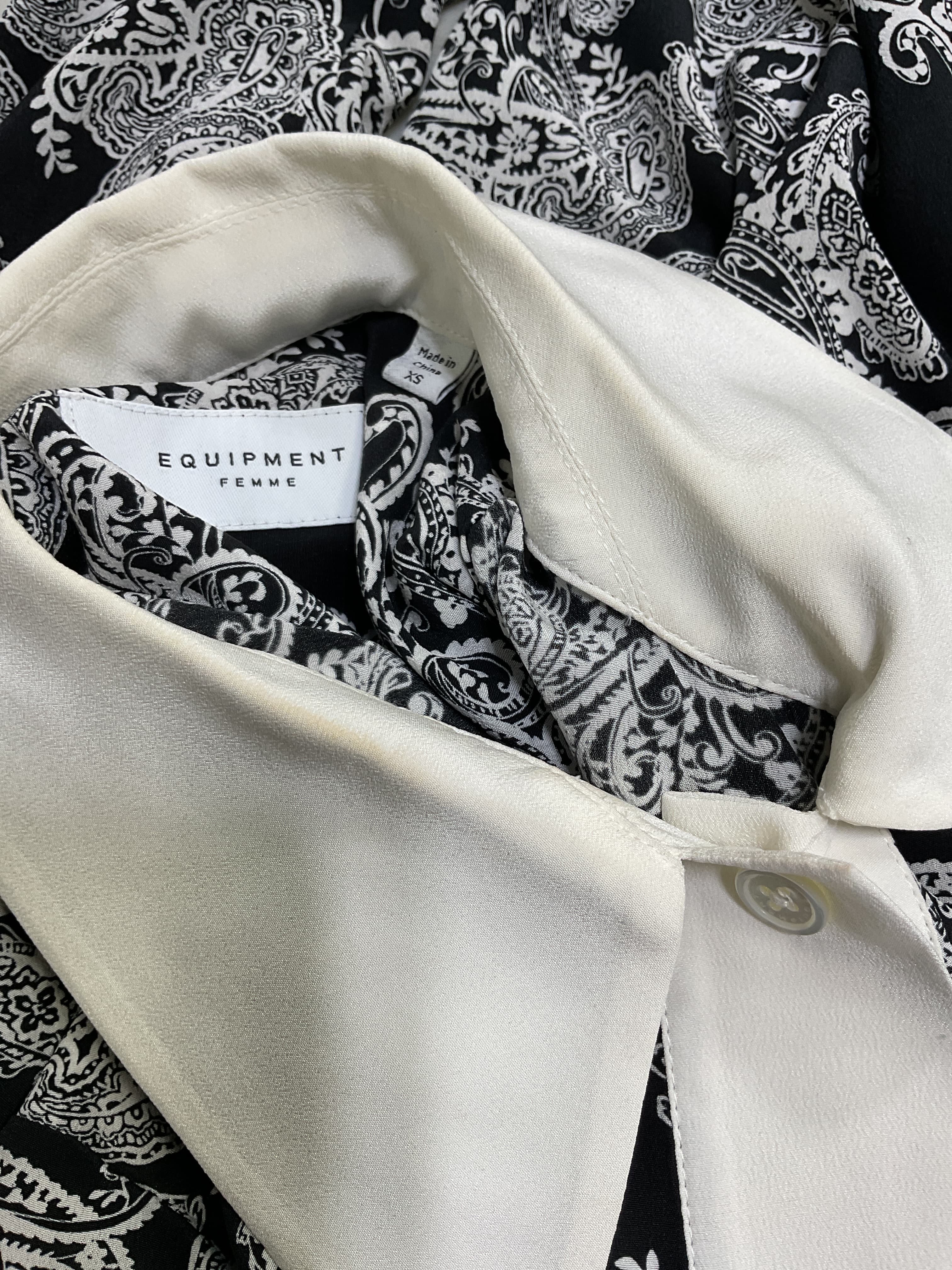Nikola Shirt In True Black & Nature White - Image 2