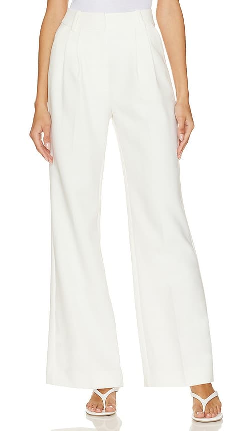 The Favorite Pant Shortie In Ivory - Image 1