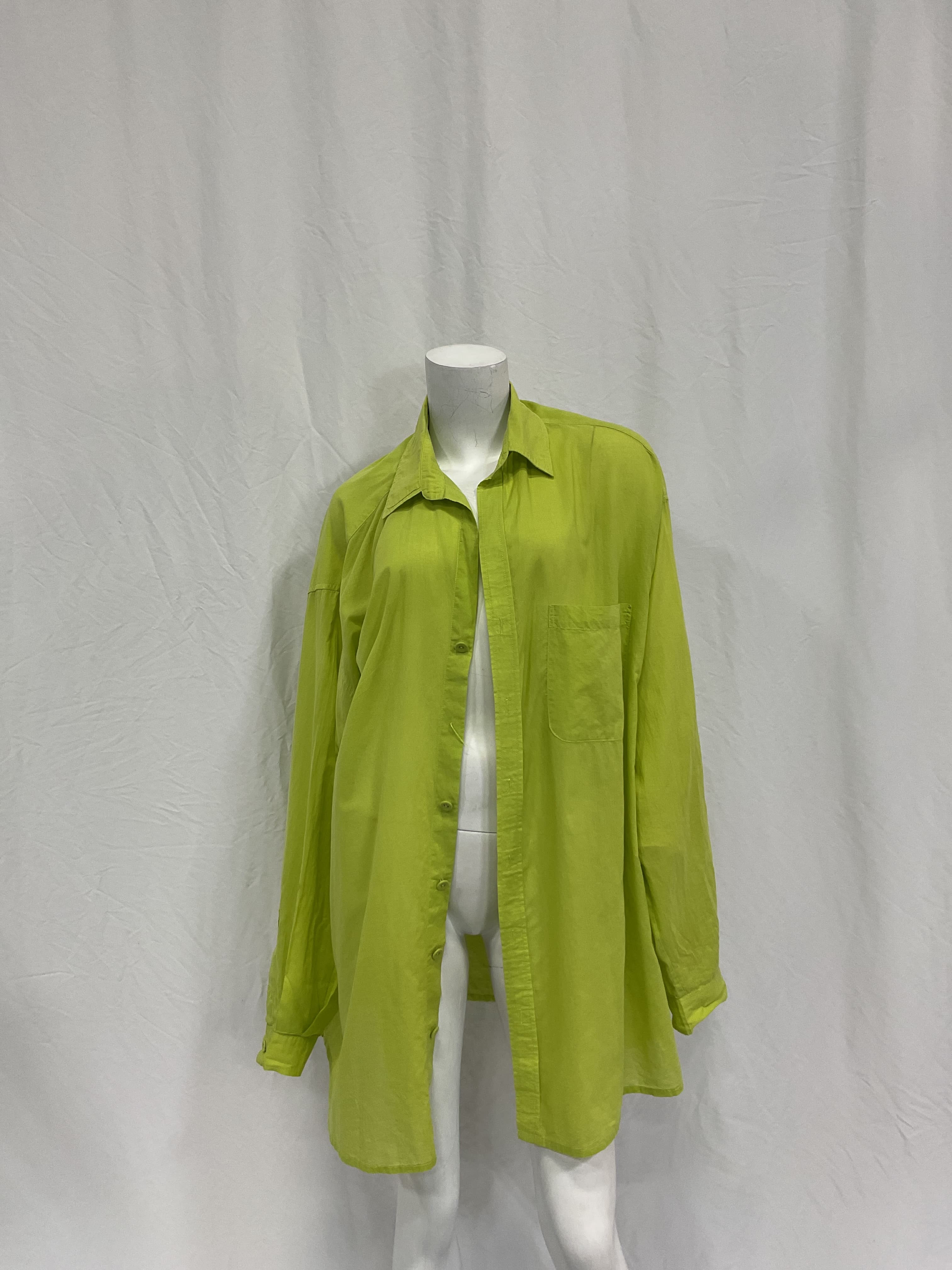 Monita Shirt Dress In Kiwifruit - Image 2